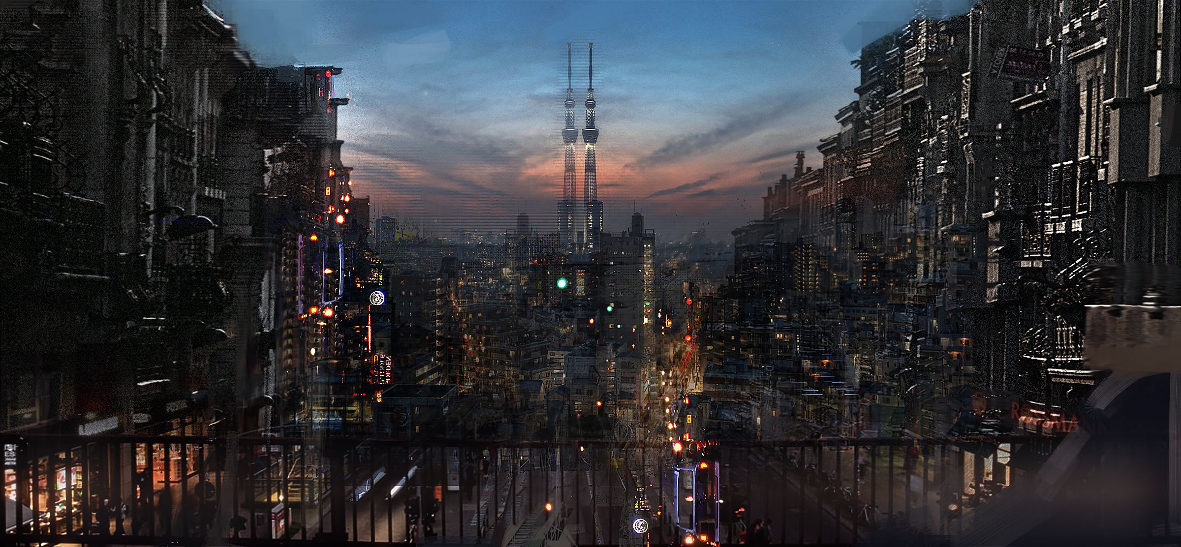 Free download wallpaper City, Cityscape, Sci Fi, Futuristic on your PC desktop