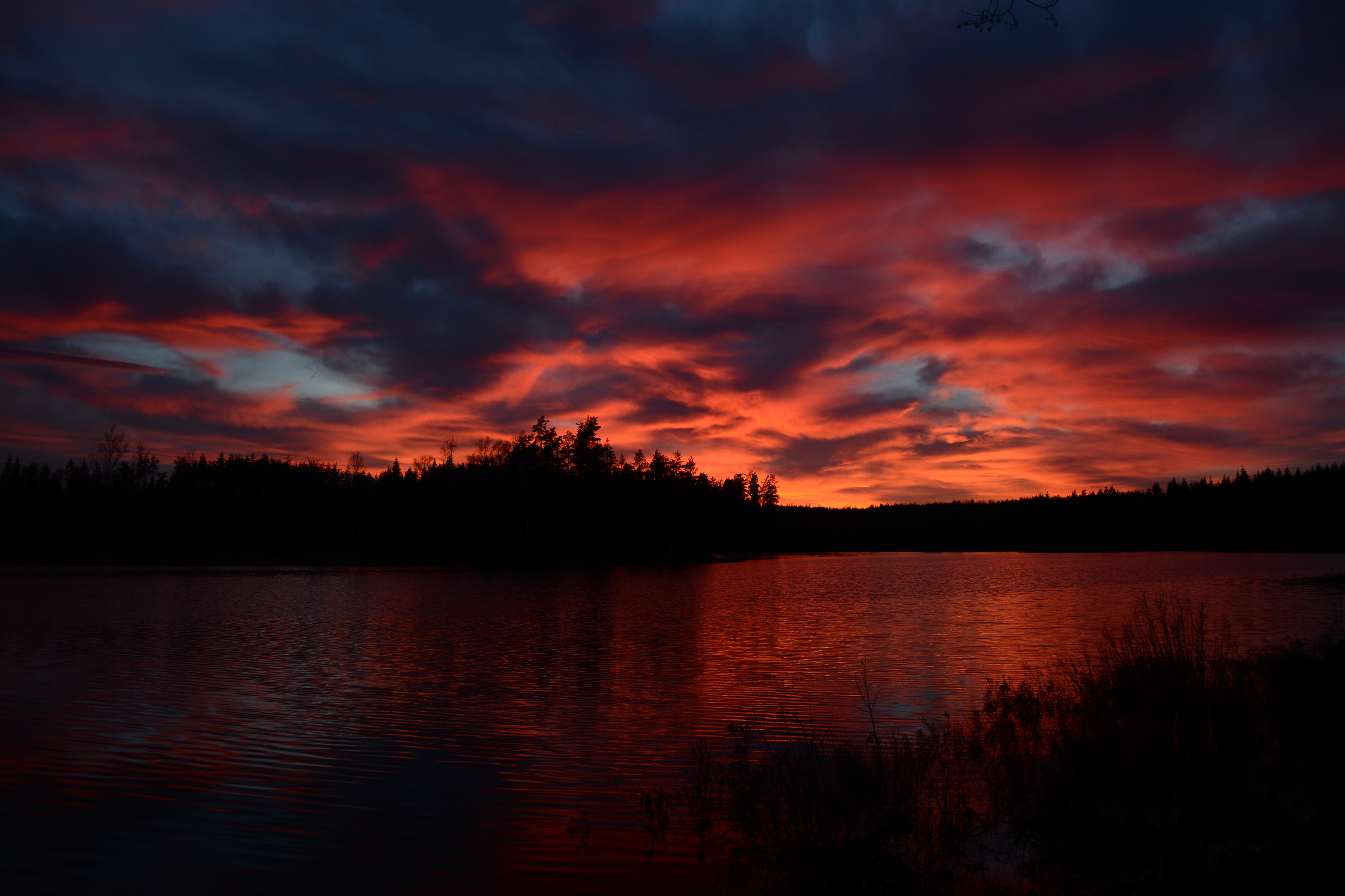 Laden Sie das Horizont, Sunset, Natur, Flüsse-Bild kostenlos auf Ihren PC-Desktop herunter