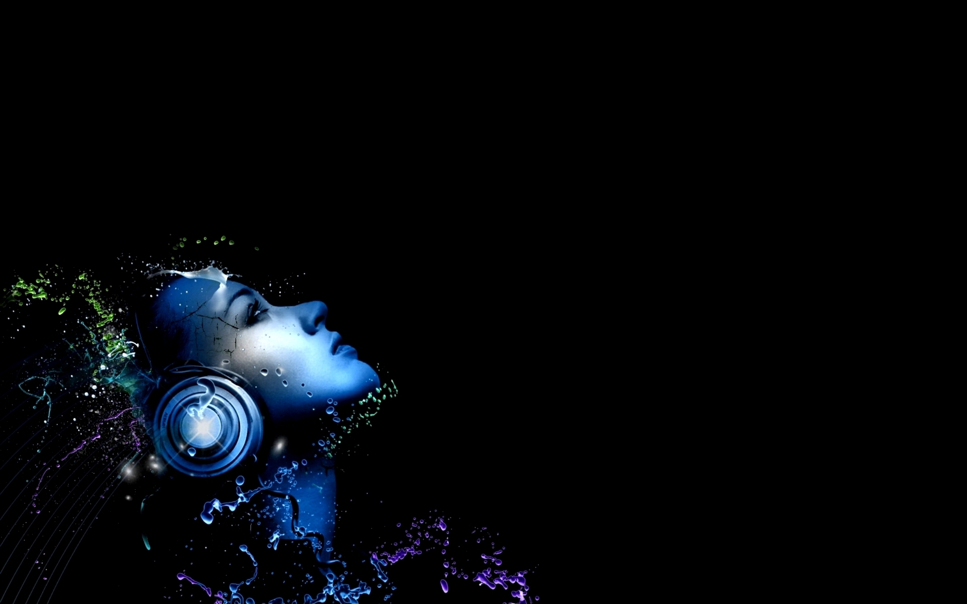 Free download wallpaper Music, Headphones on your PC desktop