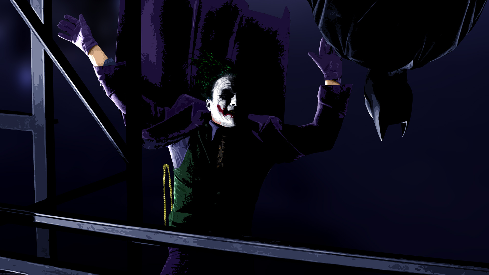 Handy-Wallpaper The Dark Knight, Batman, The Batman, Filme, Joker kostenlos herunterladen.