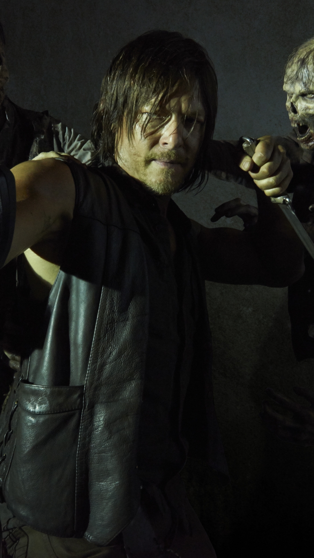 Descarga gratuita de fondo de pantalla para móvil de Series De Televisión, Zombi, Norman Reedus, The Walking Dead, Daryl Dixon.