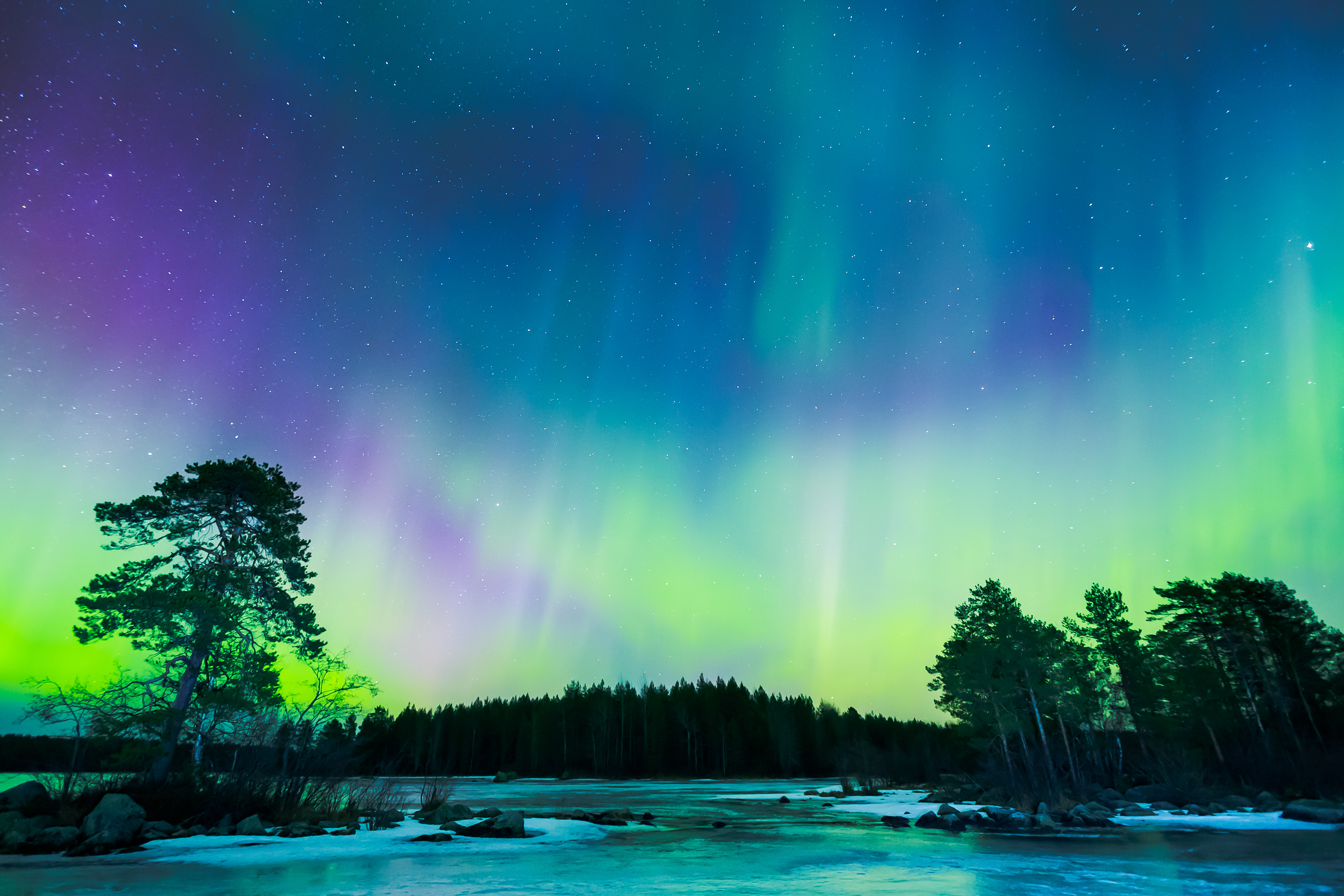 Free download wallpaper Earth, Aurora Borealis on your PC desktop