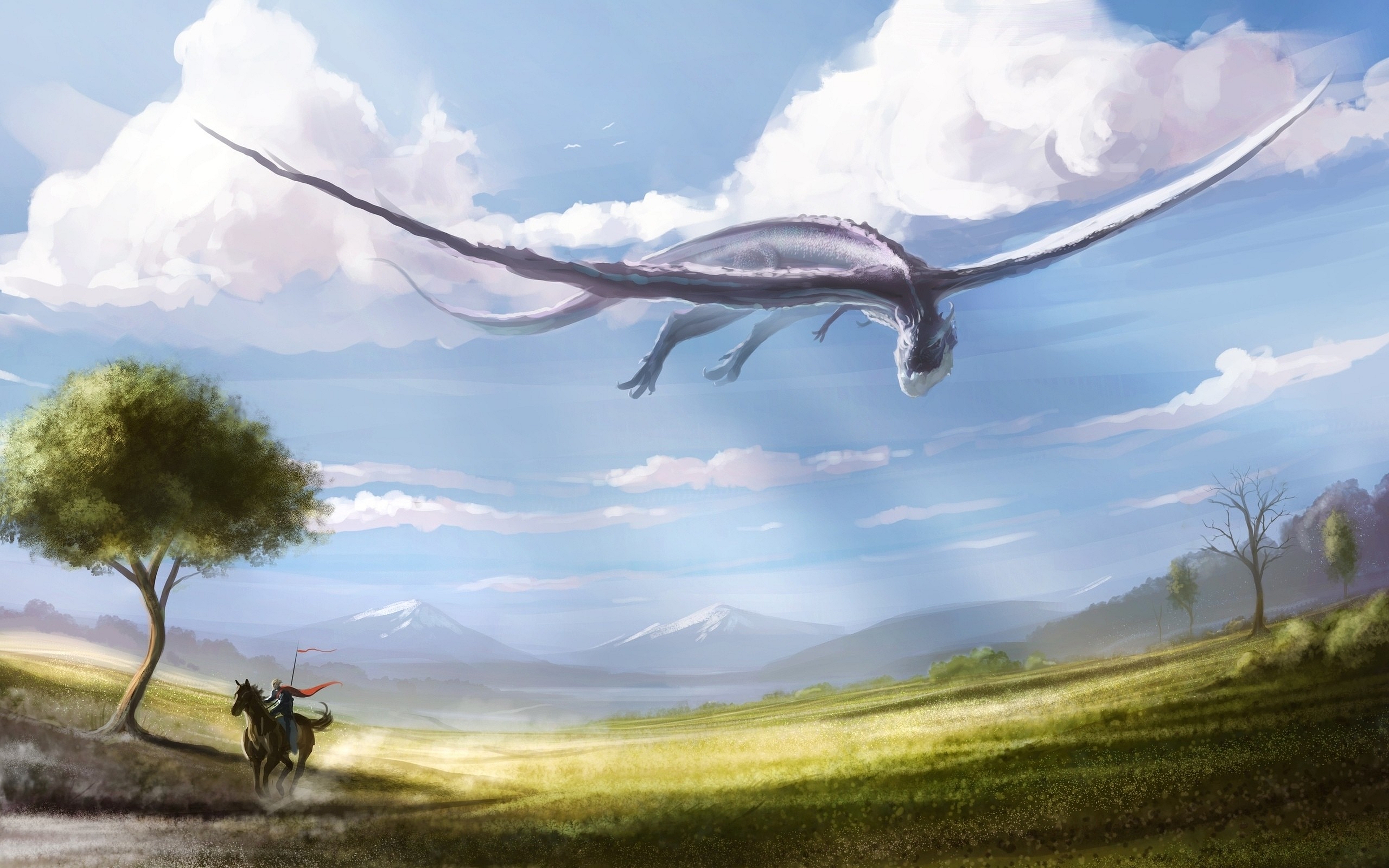 Free download wallpaper Fantasy, Dragon on your PC desktop