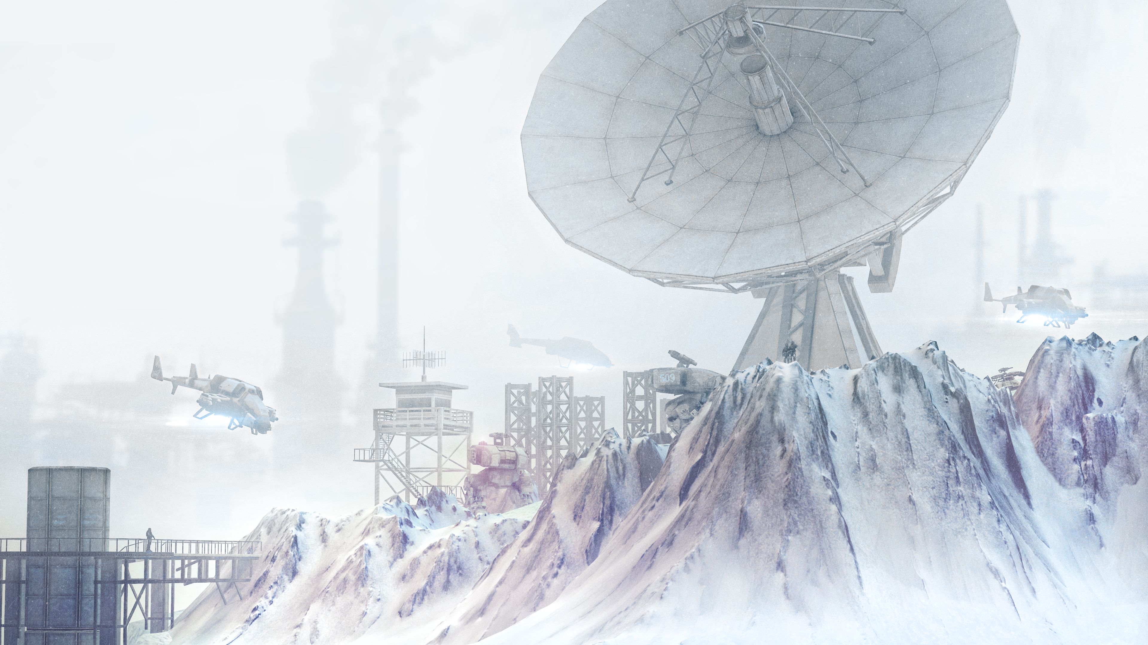 Handy-Wallpaper Landschaft, Science Fiction kostenlos herunterladen.