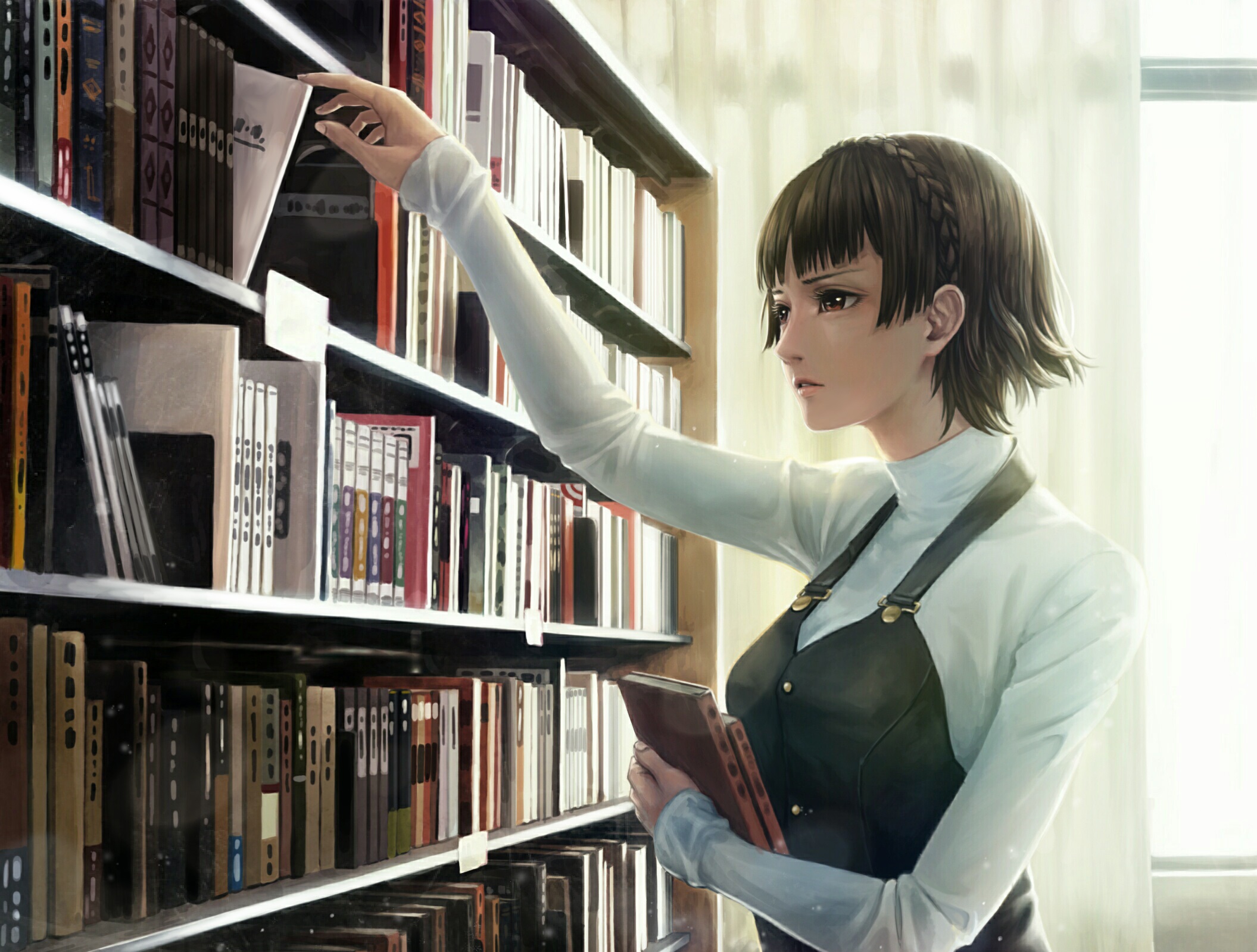 Descarga gratuita de fondo de pantalla para móvil de Persona, Videojuego, Persona 5, Makoto Niijima.
