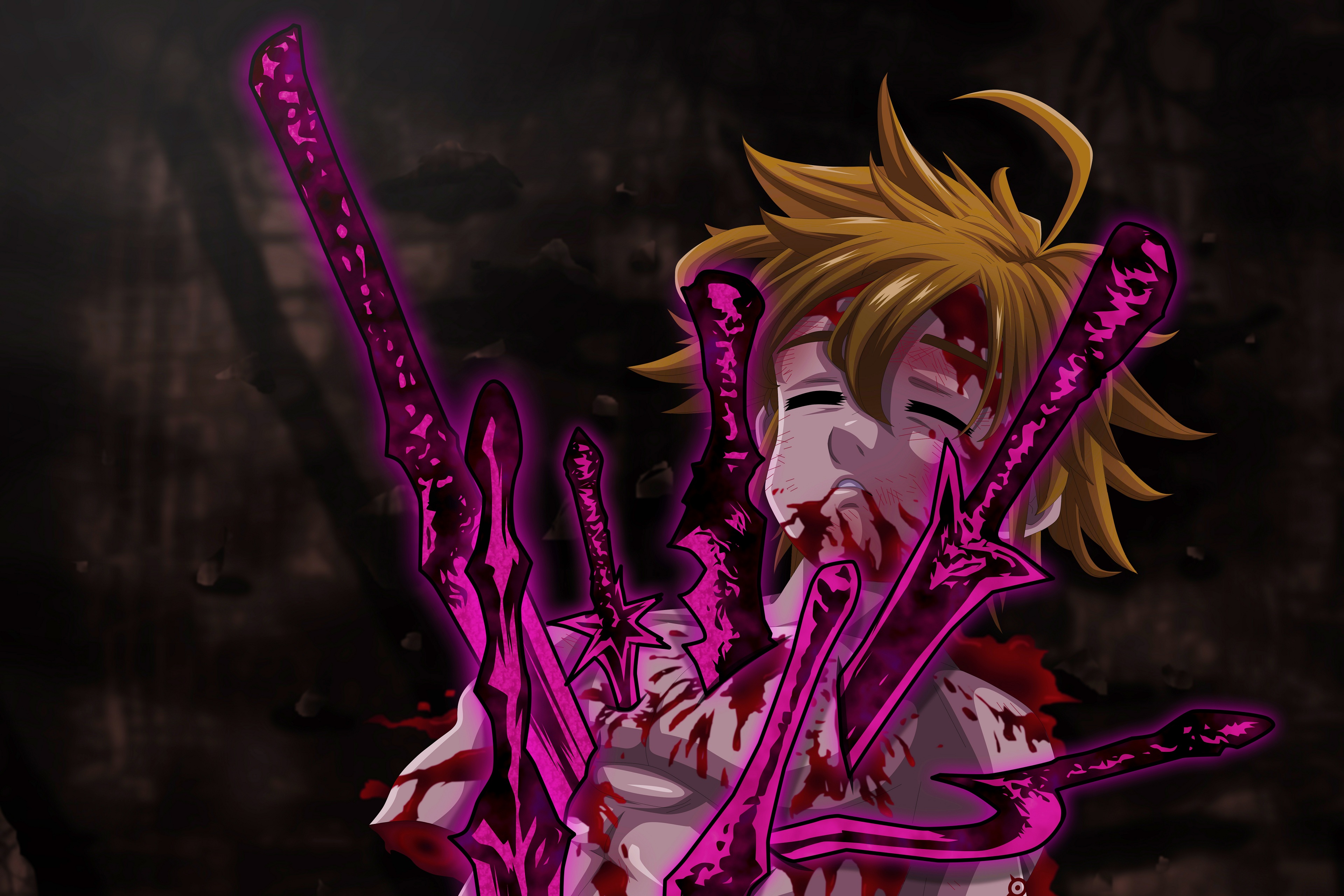Laden Sie das Animes, The Seven Deadly Sins, Meliodas (Die Sieben Todsünden)-Bild kostenlos auf Ihren PC-Desktop herunter