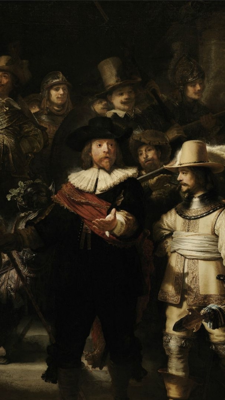 Rembrandt's Night Watch  Free Stock Photos