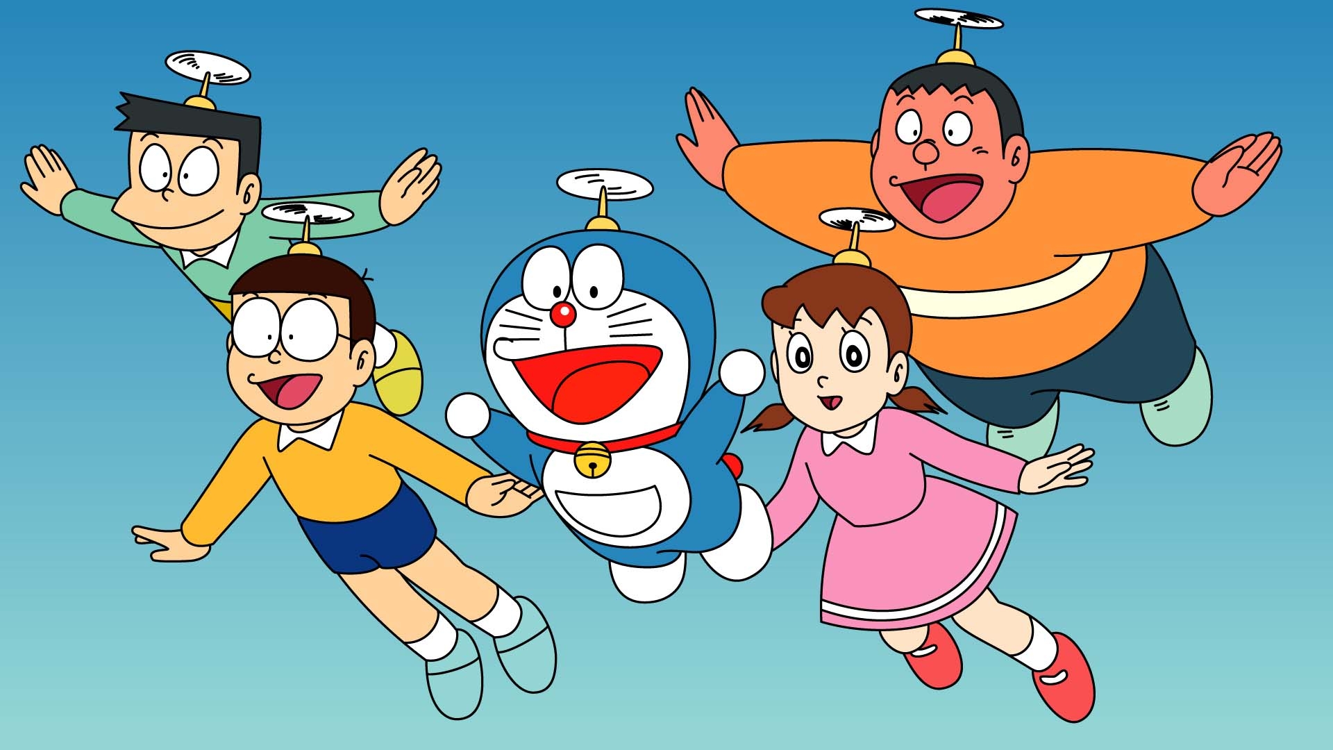 Laden Sie das Computerspiele, Doraemon-Bild kostenlos auf Ihren PC-Desktop herunter