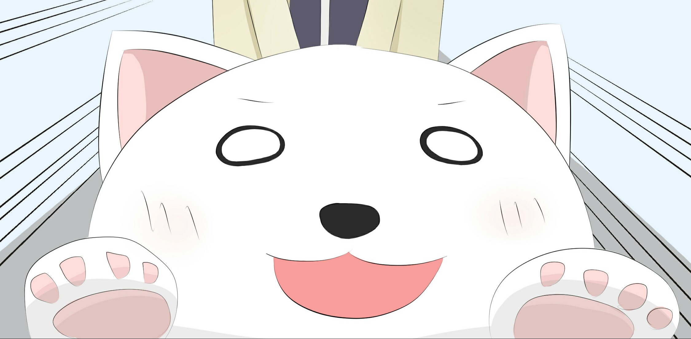 Laden Sie das Animes, Aho Girl, Hund (Aho Girl)-Bild kostenlos auf Ihren PC-Desktop herunter