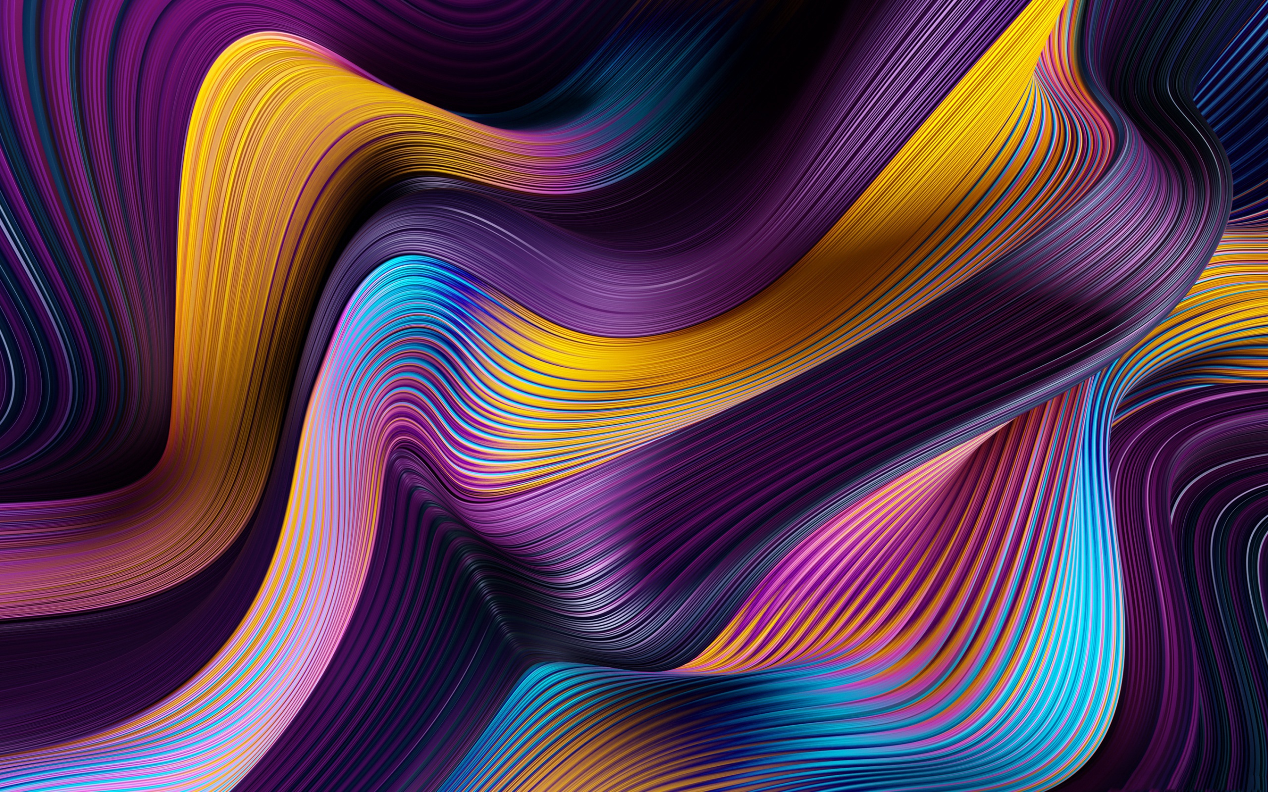 Free download wallpaper Abstract, Colors, Wave on your PC desktop