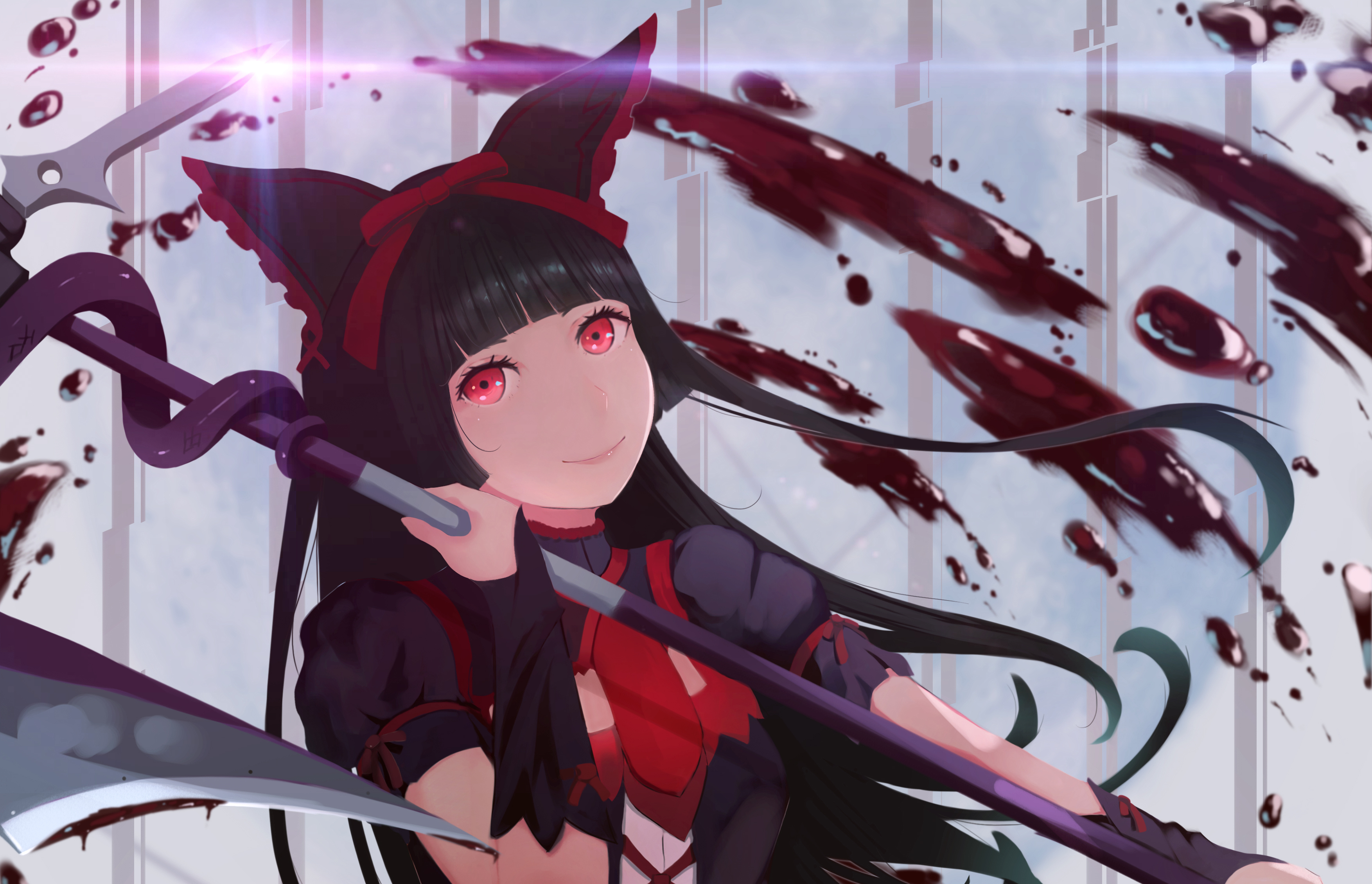 Free download wallpaper Anime, Gate, Rory Mercury on your PC desktop