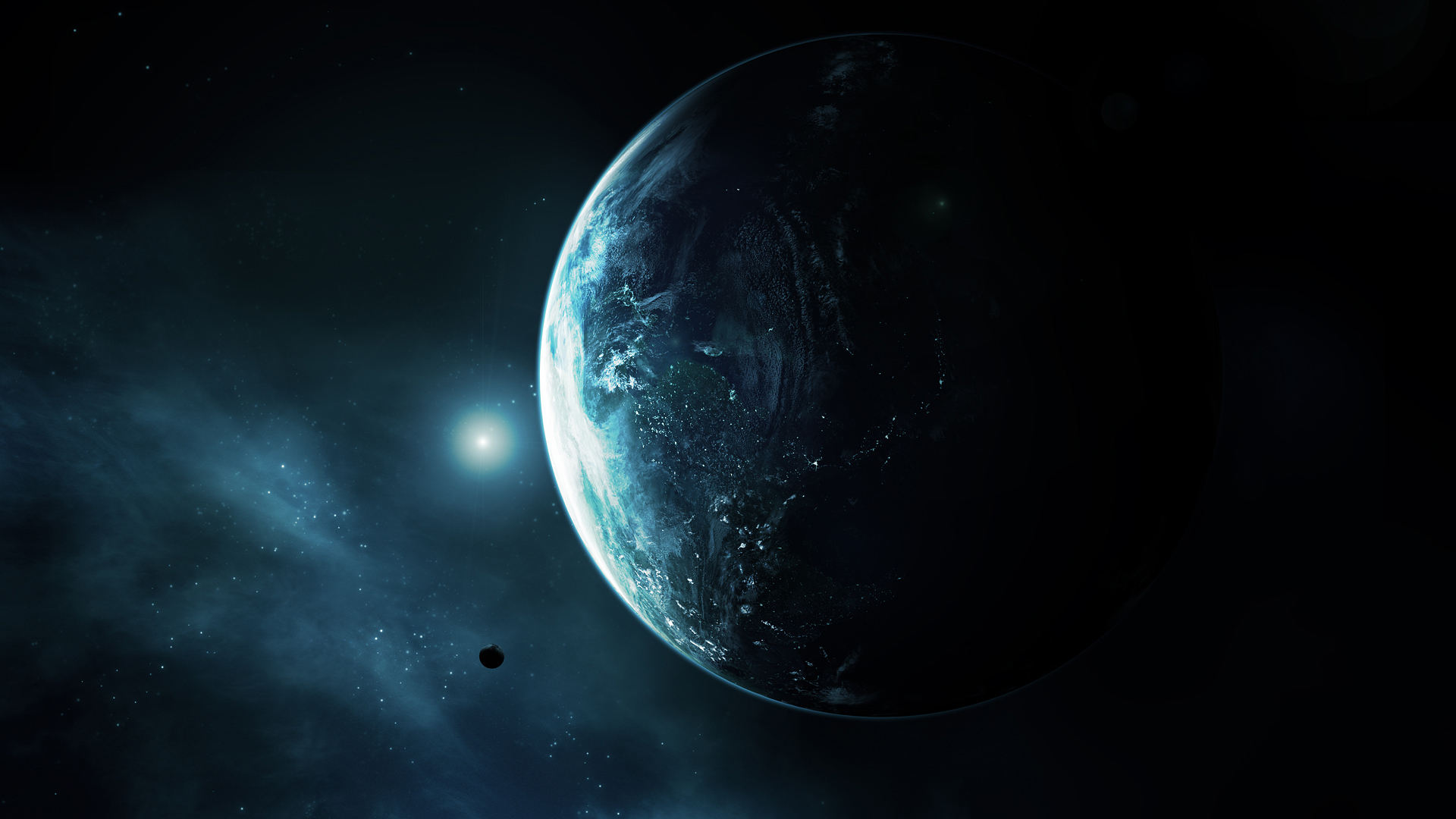 Free download wallpaper Planet, Sci Fi on your PC desktop