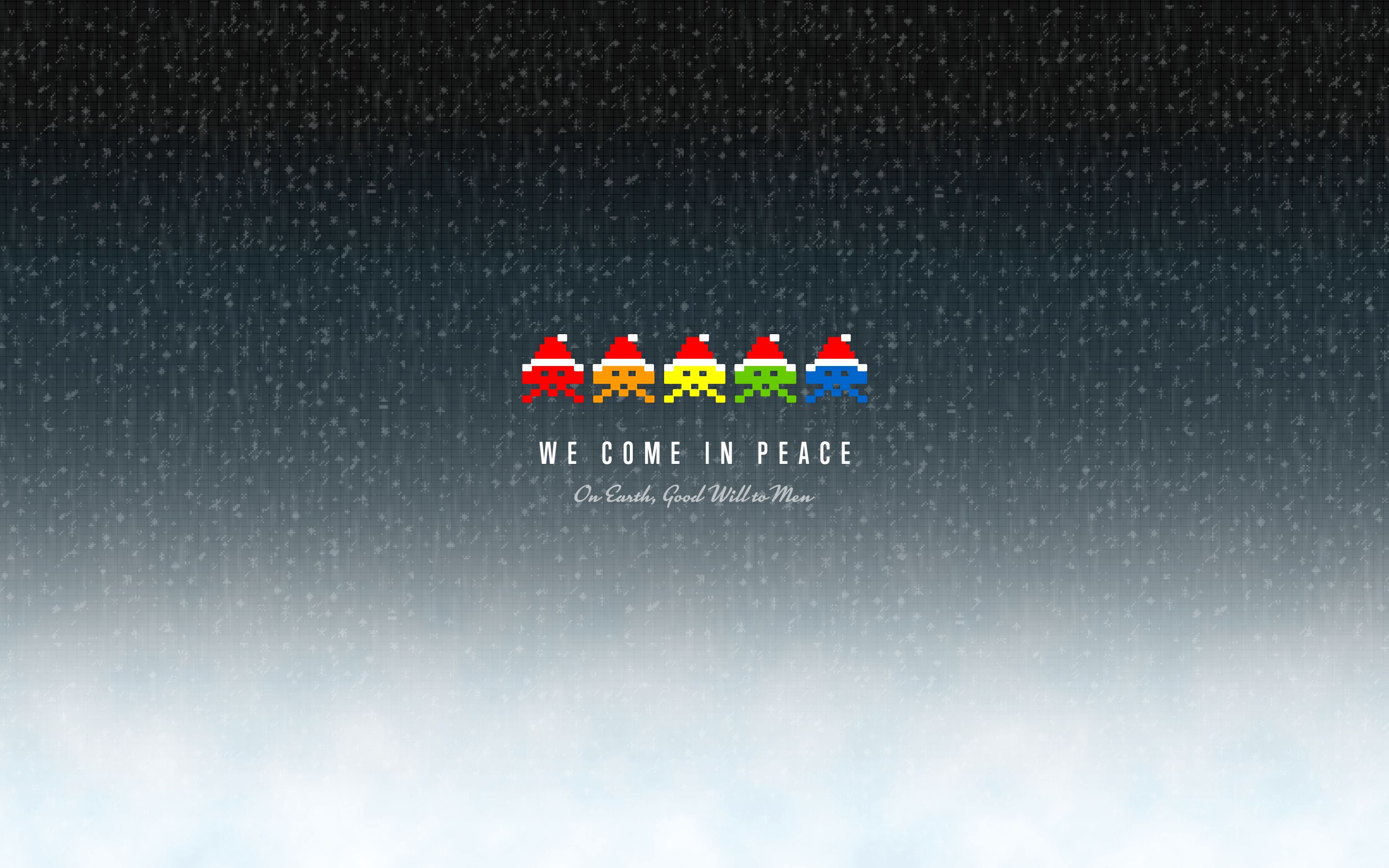 Free download wallpaper Christmas, Holiday, Pac Man, Video Game, Santa Hat on your PC desktop