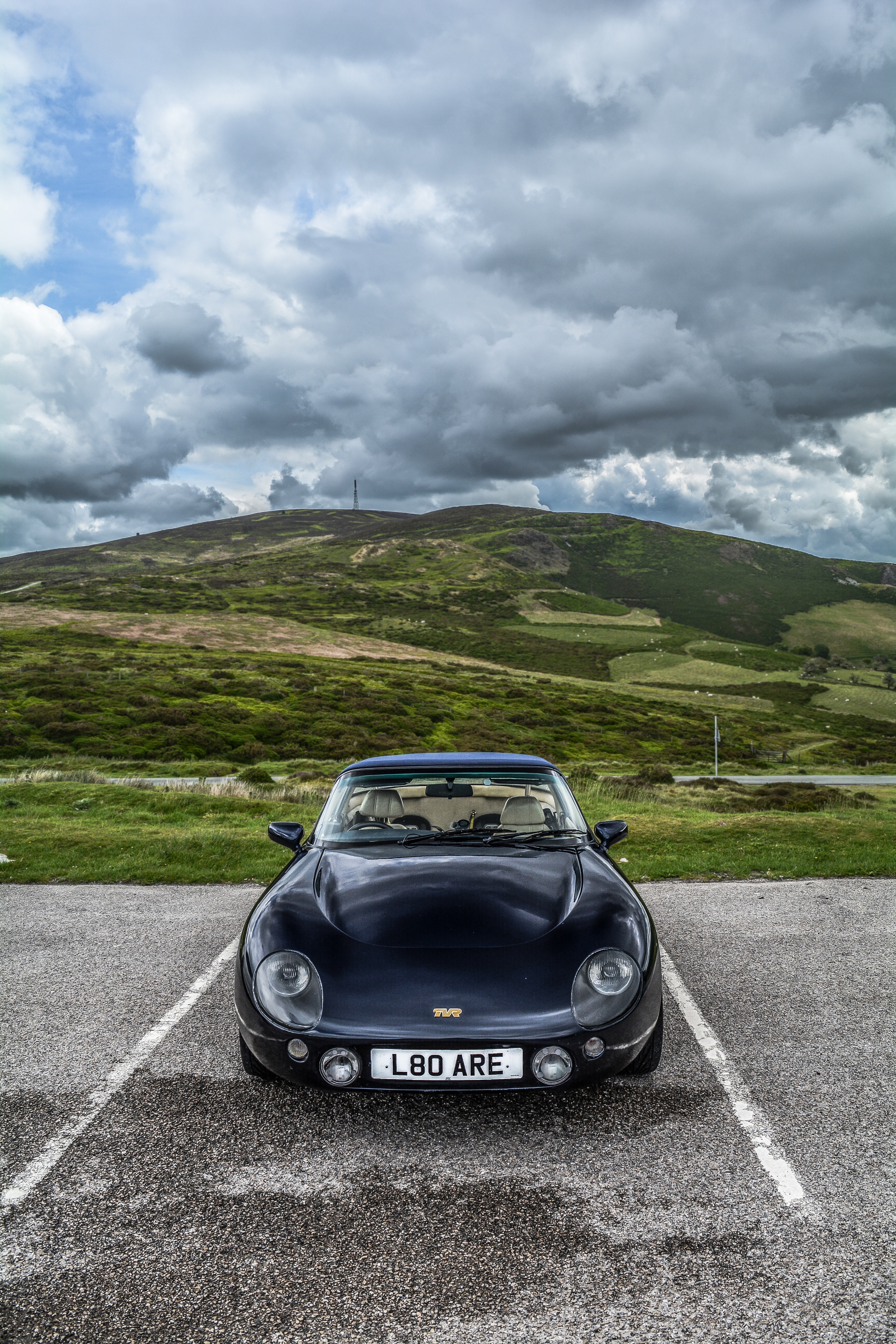 Download mobile wallpaper Tvr Griffith, Nature, Machine, Car, Cars, Sports, Sports Car for free.