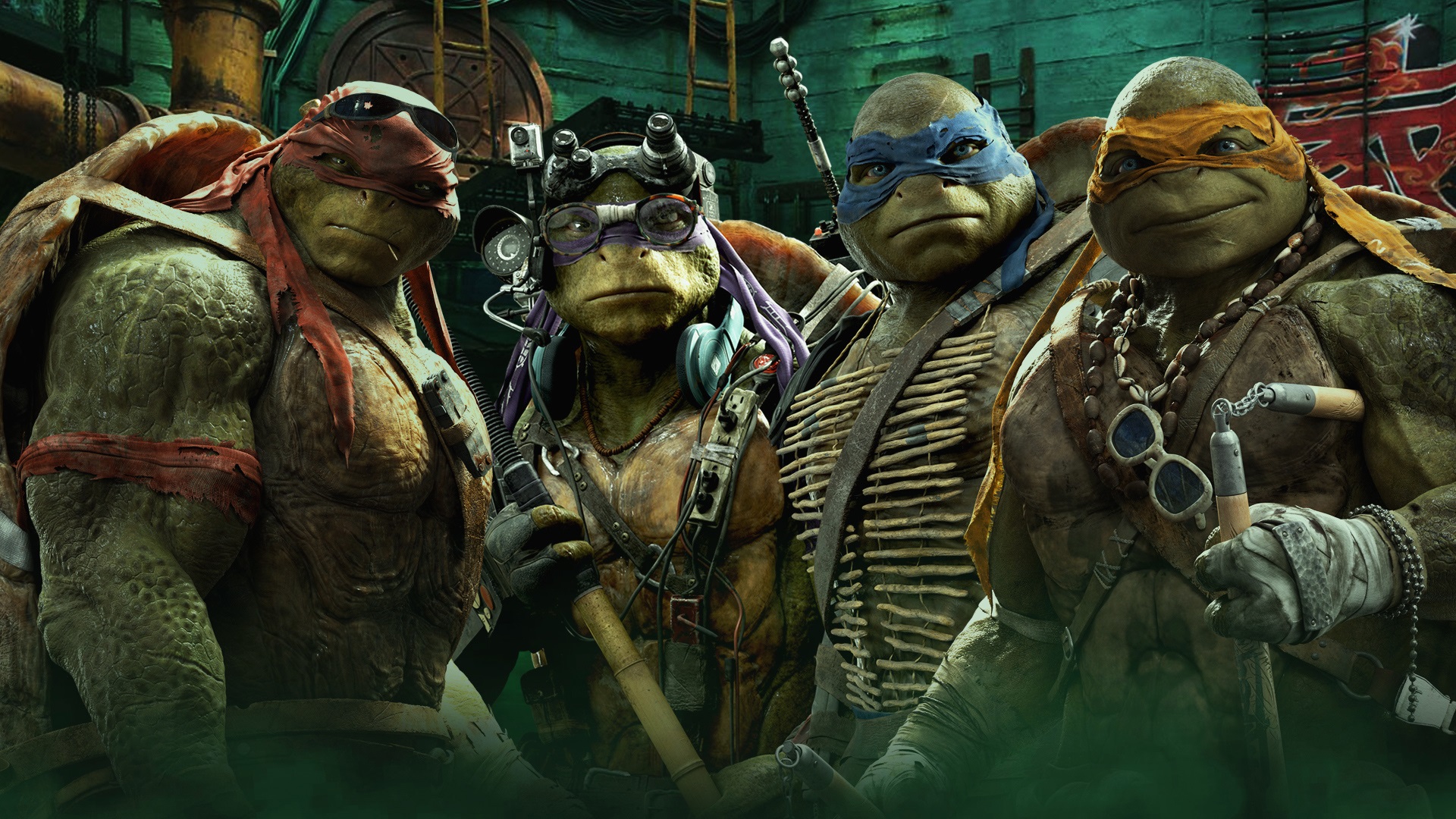 teenage mutant ninja turtles, movie, teenage mutant ninja turtles (2014), donatello (tmnt), leonardo (tmnt), michelangelo (tmnt), raphael (tmnt)