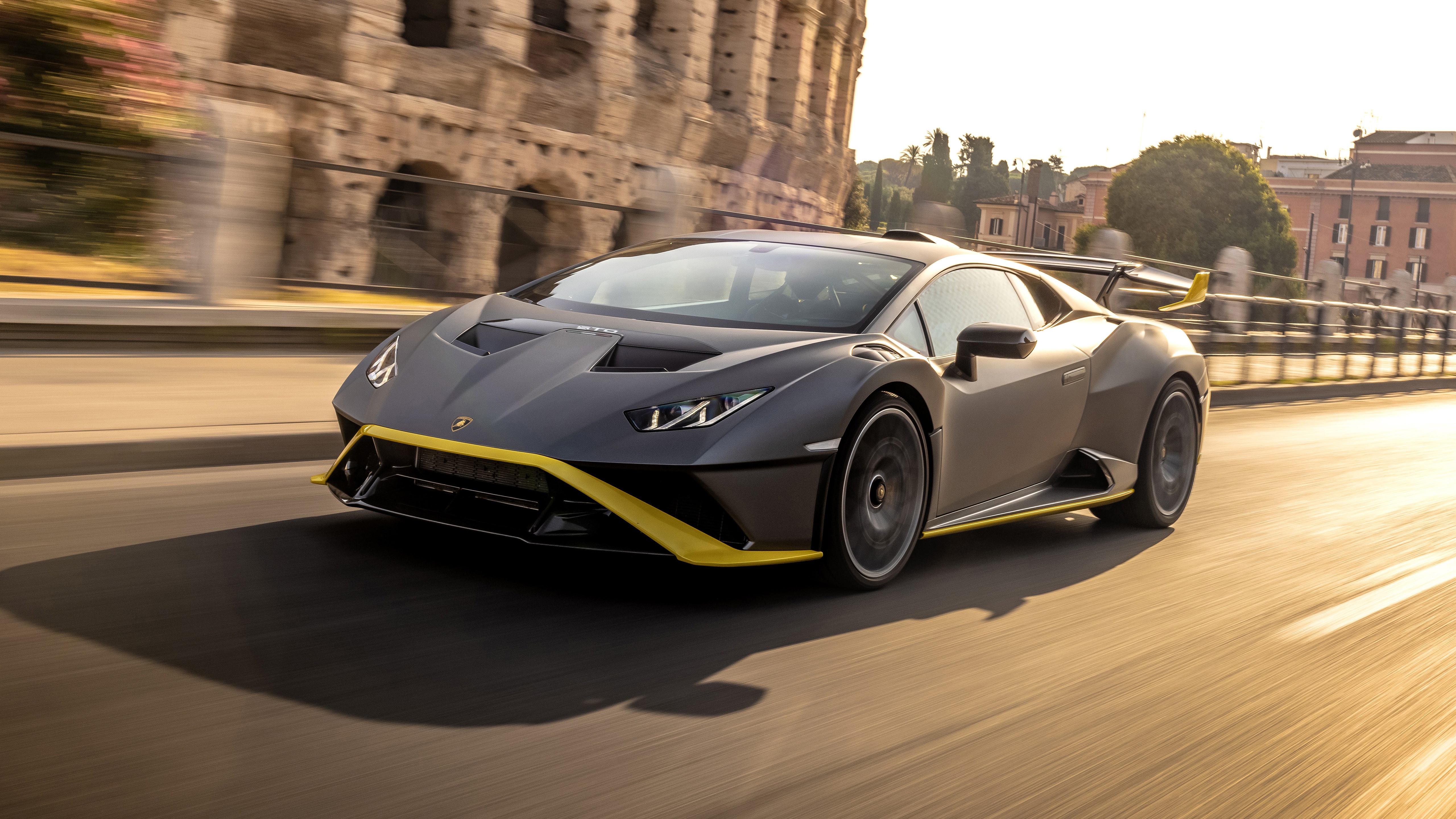 Free download wallpaper Supercar, Vehicles, Lamborghini Huracán Sto on your PC desktop