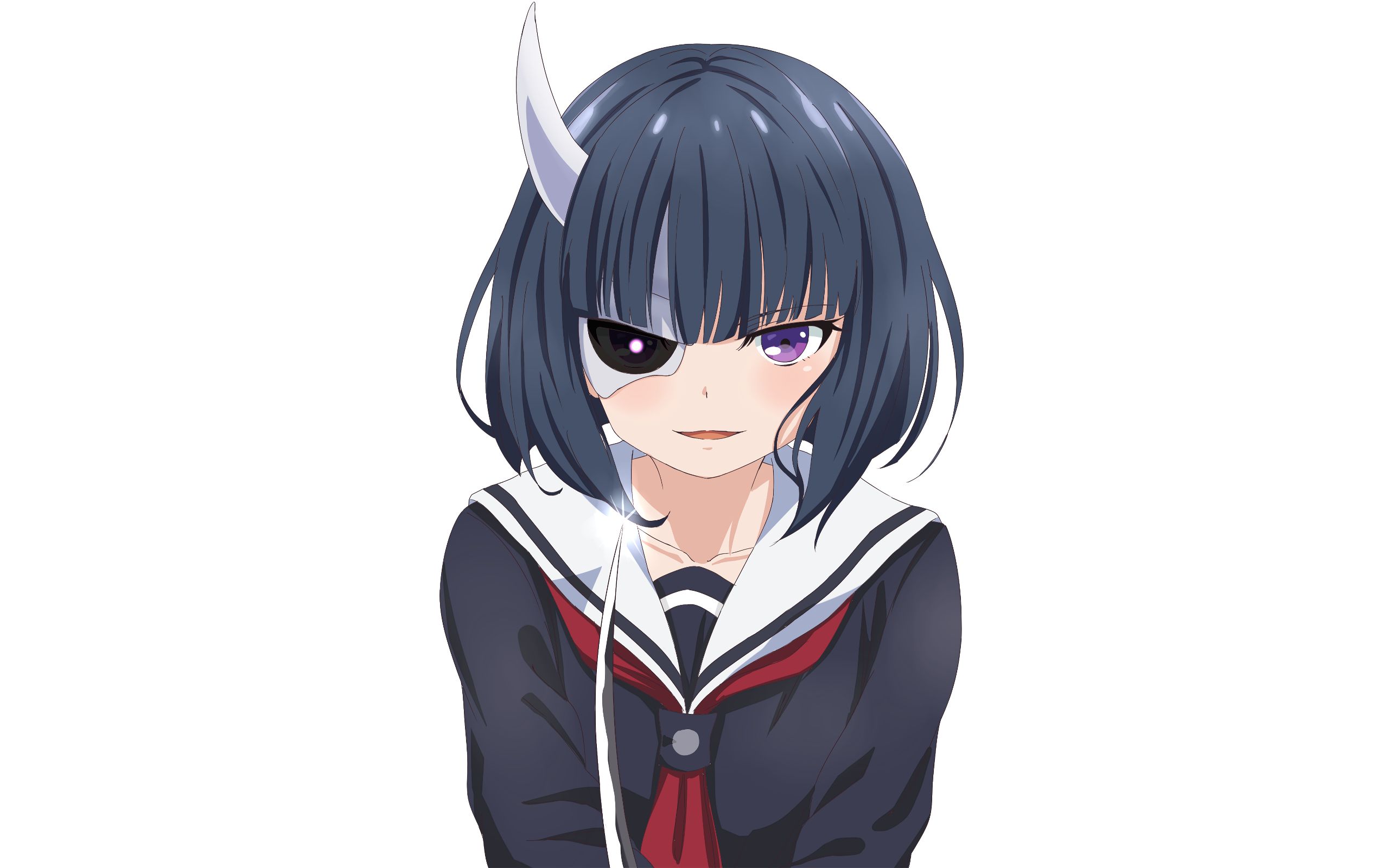 832710 Hintergrundbild herunterladen animes, armed girl's machiavellism, rin onigawara - Bildschirmschoner und Bilder kostenlos