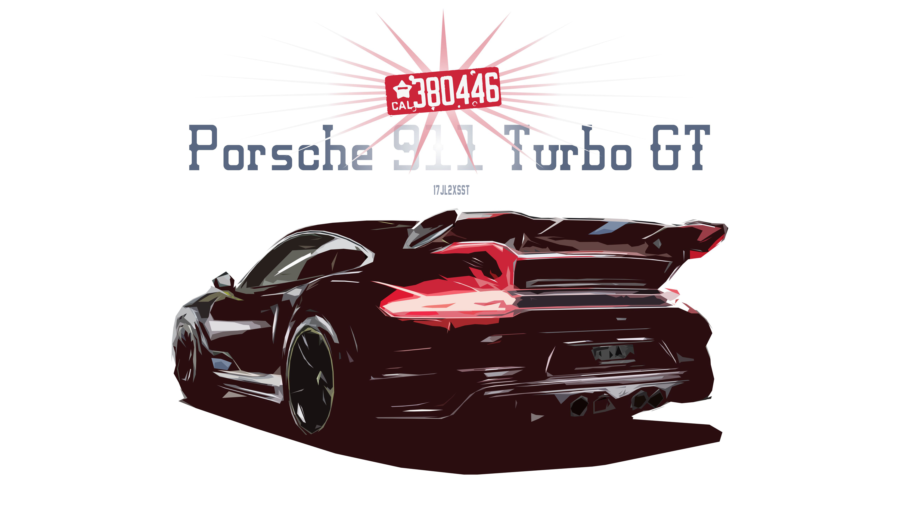 Free download wallpaper Porsche, Vector, Car, Porsche 911, Race Car, Vehicles, Porsche 911 Turbo on your PC desktop