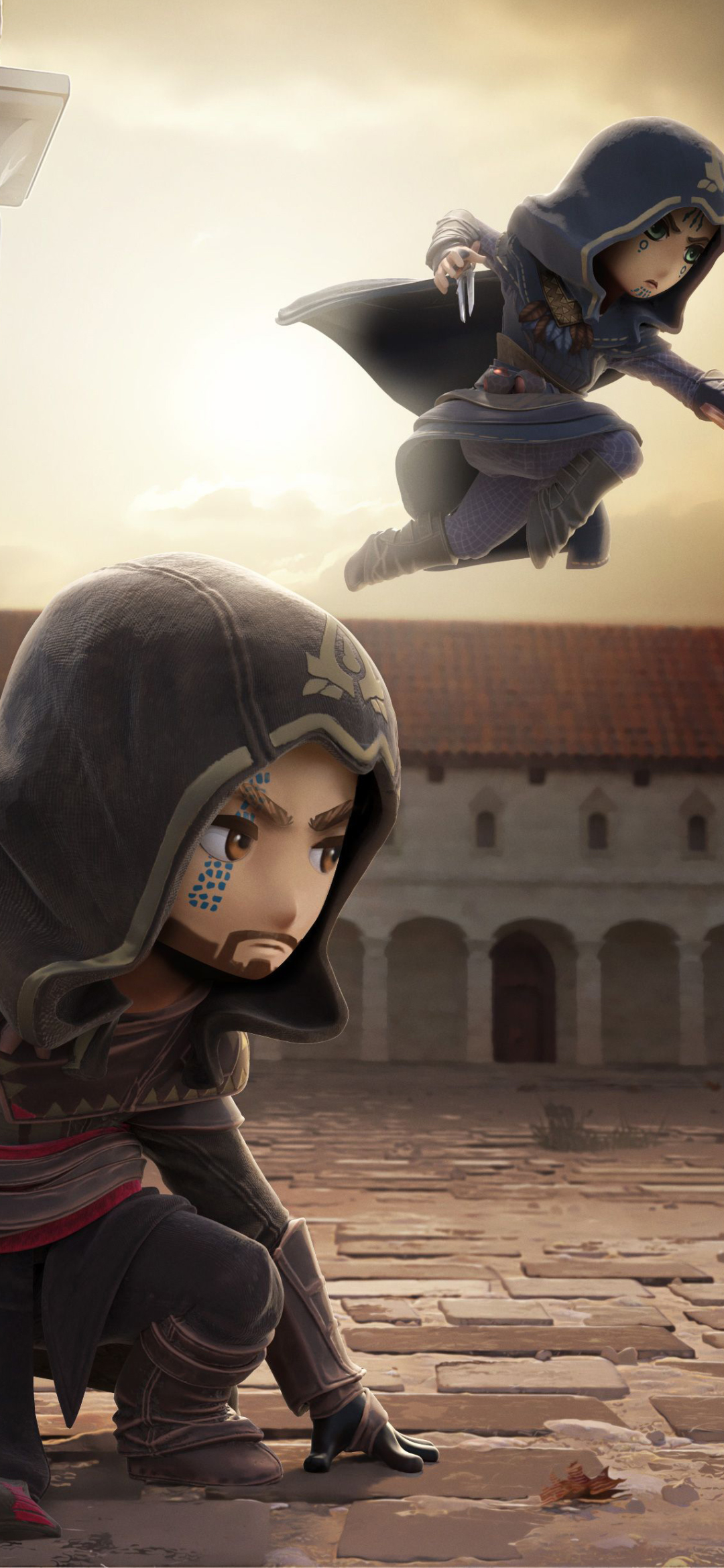 Download mobile wallpaper Assassin's Creed, Video Game, Chibi for free.