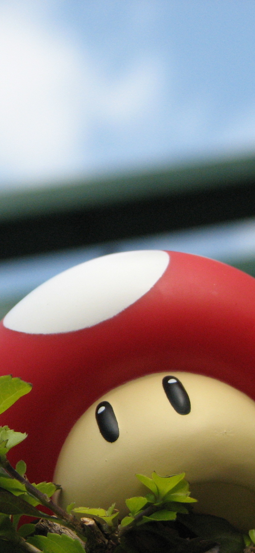 Download mobile wallpaper Toy, Mushroom, Man Made, Super Mario Bros for free.