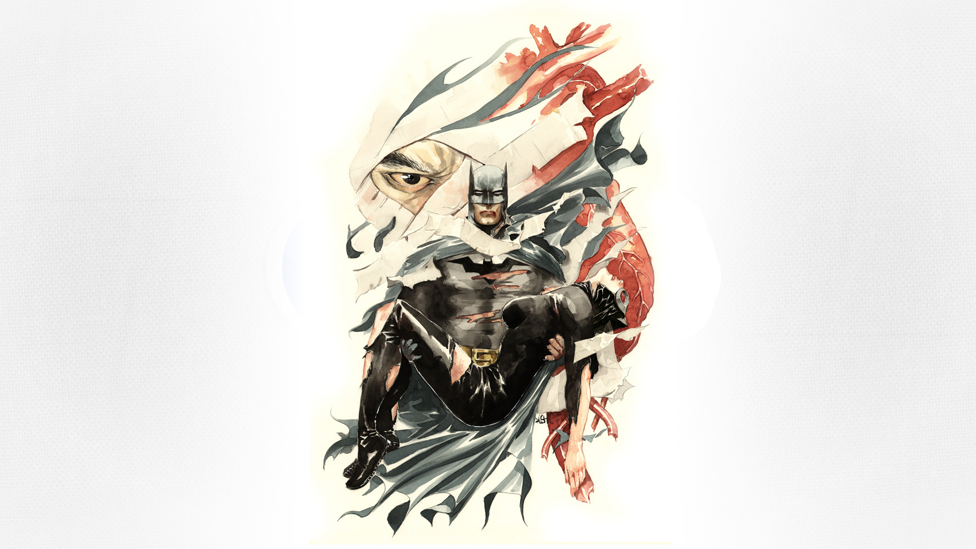 Free download wallpaper Batman, Comics, Batman: The Heart Of Hush on your PC desktop