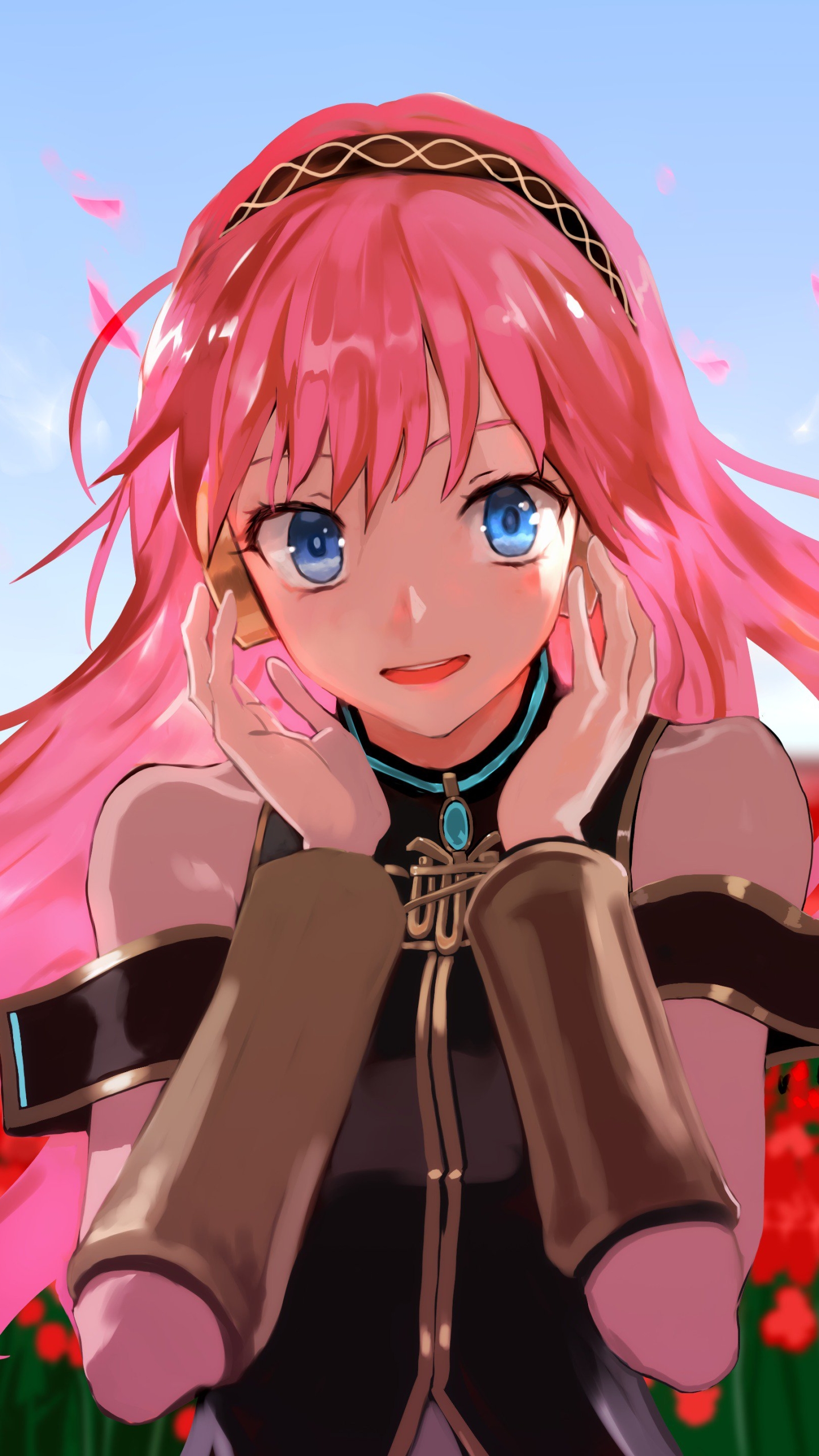 Descarga gratuita de fondo de pantalla para móvil de Vocaloid, Luka Megurine, Animado.