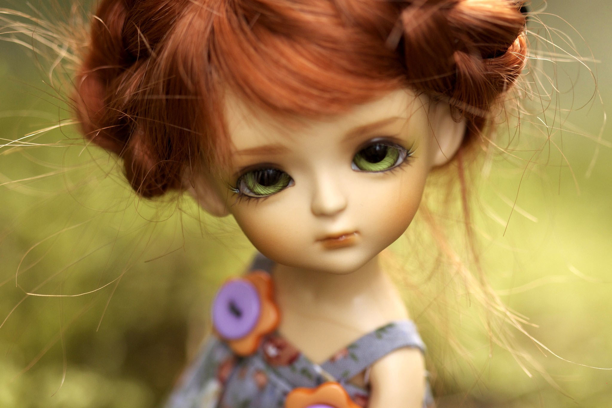 Download mobile wallpaper Toy, Bokeh, Doll, Man Made for free.