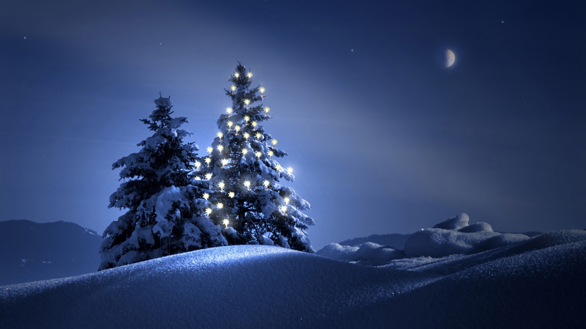 621542 скачать обои зима, рождество, снег, рождественская елка, праздничные - заставки и картинки бесплатно