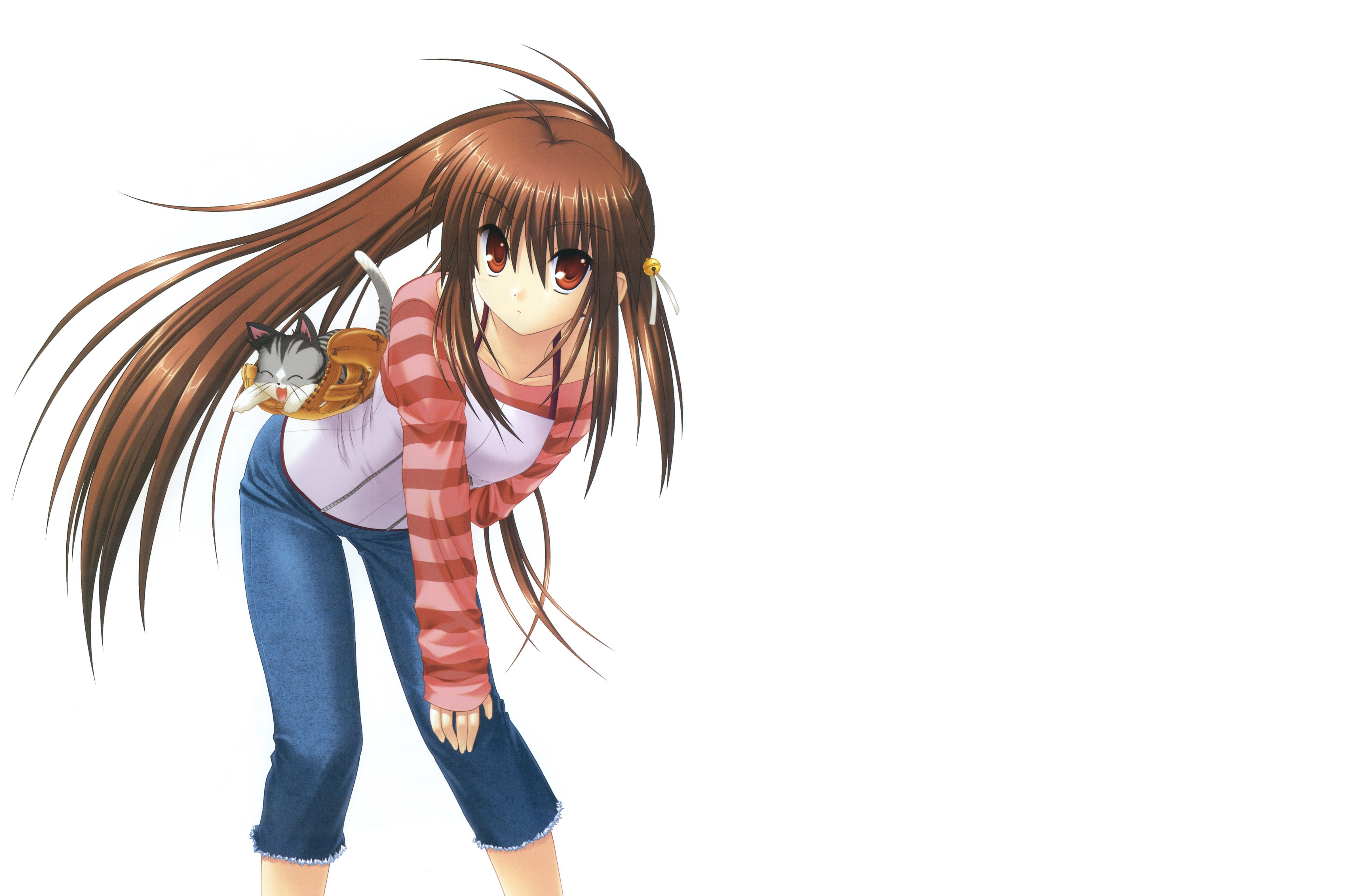 anime, little busters!, rin natsume