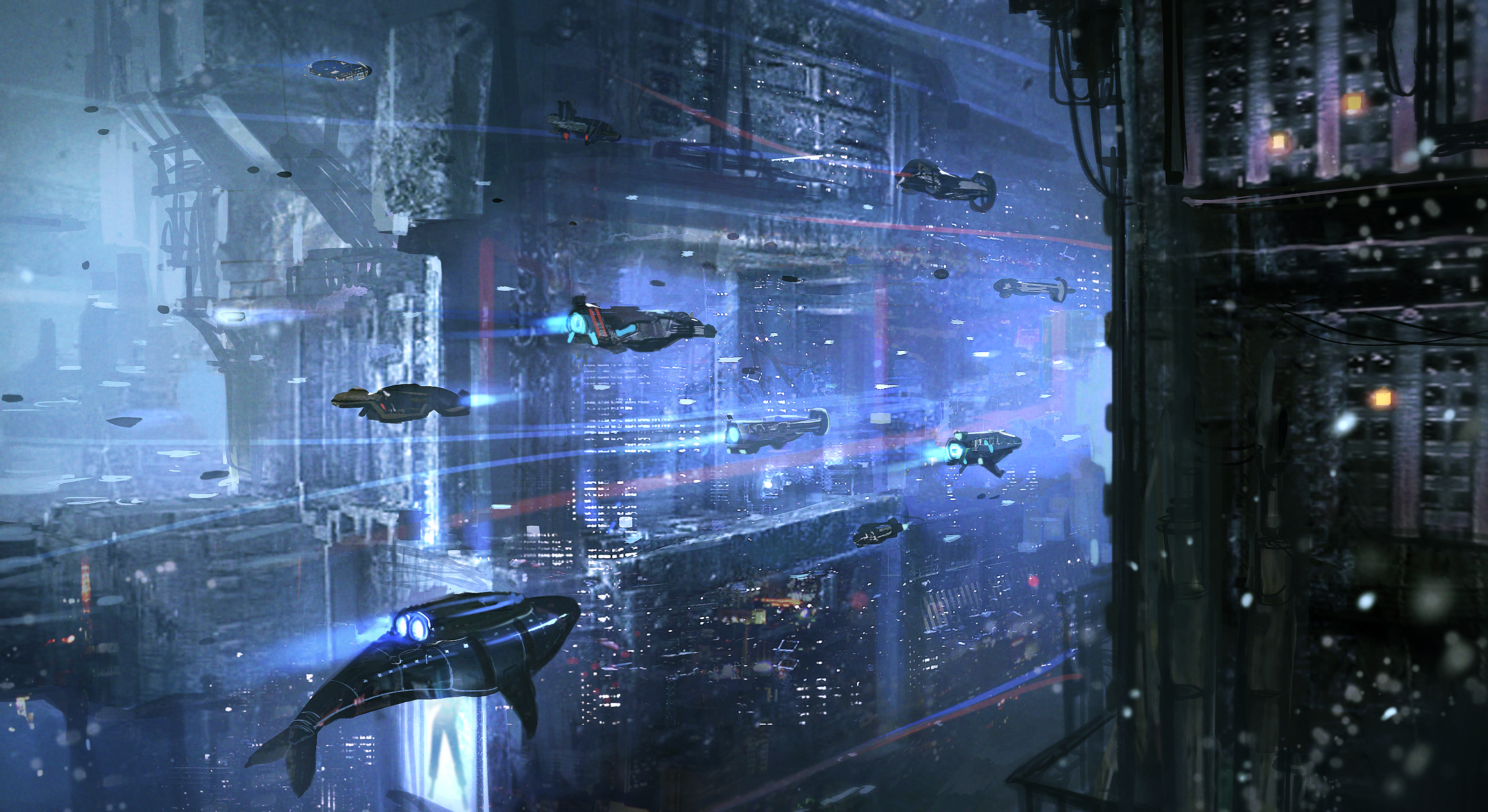 Téléchargez gratuitement l'image Cyberpunk, Science Fiction sur le bureau de votre PC