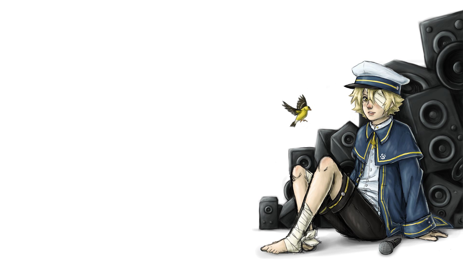 Download mobile wallpaper Anime, Vocaloid, Len Kagamine for free.