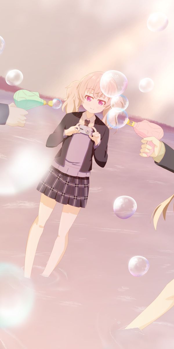 Fond d'écran HD: Animé, Slow Loop, Hiyori Minagi, Koharu Minagi, Koï ...