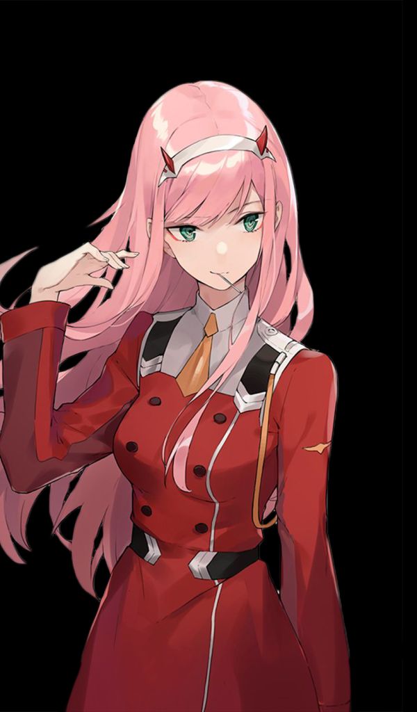 Handy-Wallpaper Animes, Darling In The Franxx, Zero Two (Liebling Im Franxx) kostenlos herunterladen.