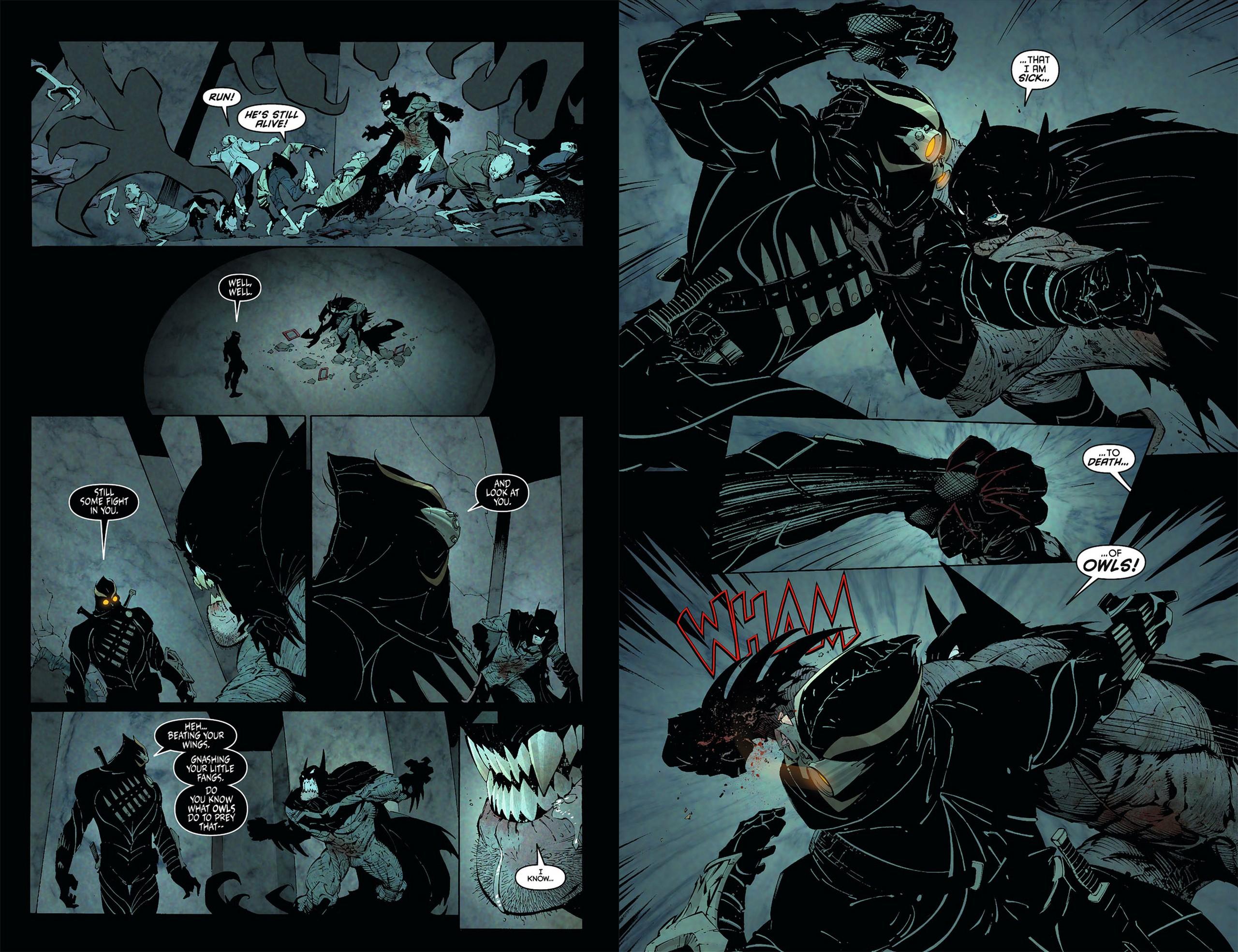 Baixar papel de parede para celular de História Em Quadrinhos, Homem Morcego, Batman: A Corte Das Corujas gratuito.