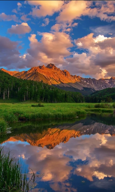 Baixar papel de parede para celular de Paisagem, Montanha, Nuvem, Terra/natureza gratuito.