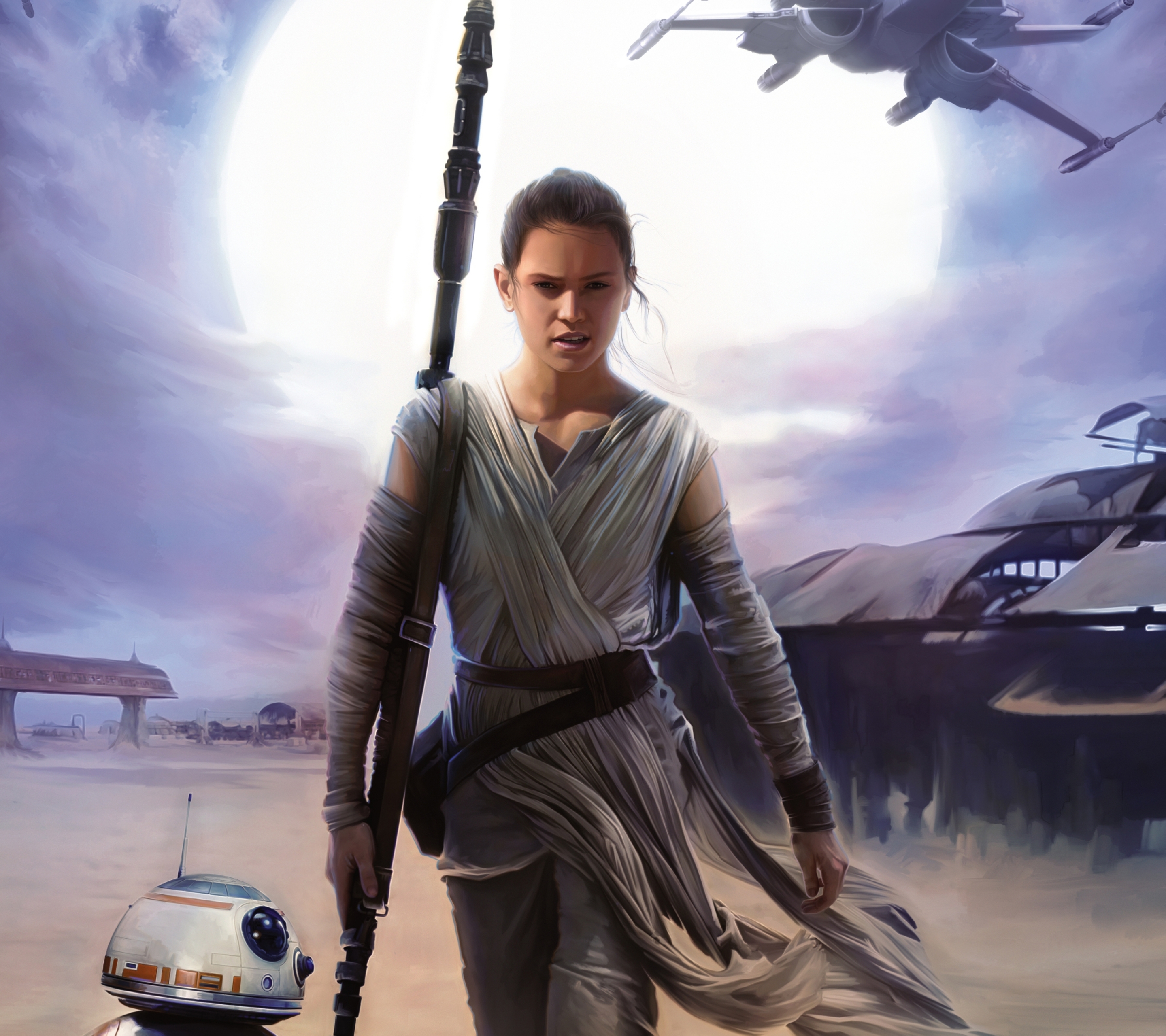 Download mobile wallpaper Star Wars, Movie, Star Wars Episode Vii: The Force Awakens, Rey (Star Wars) for free.