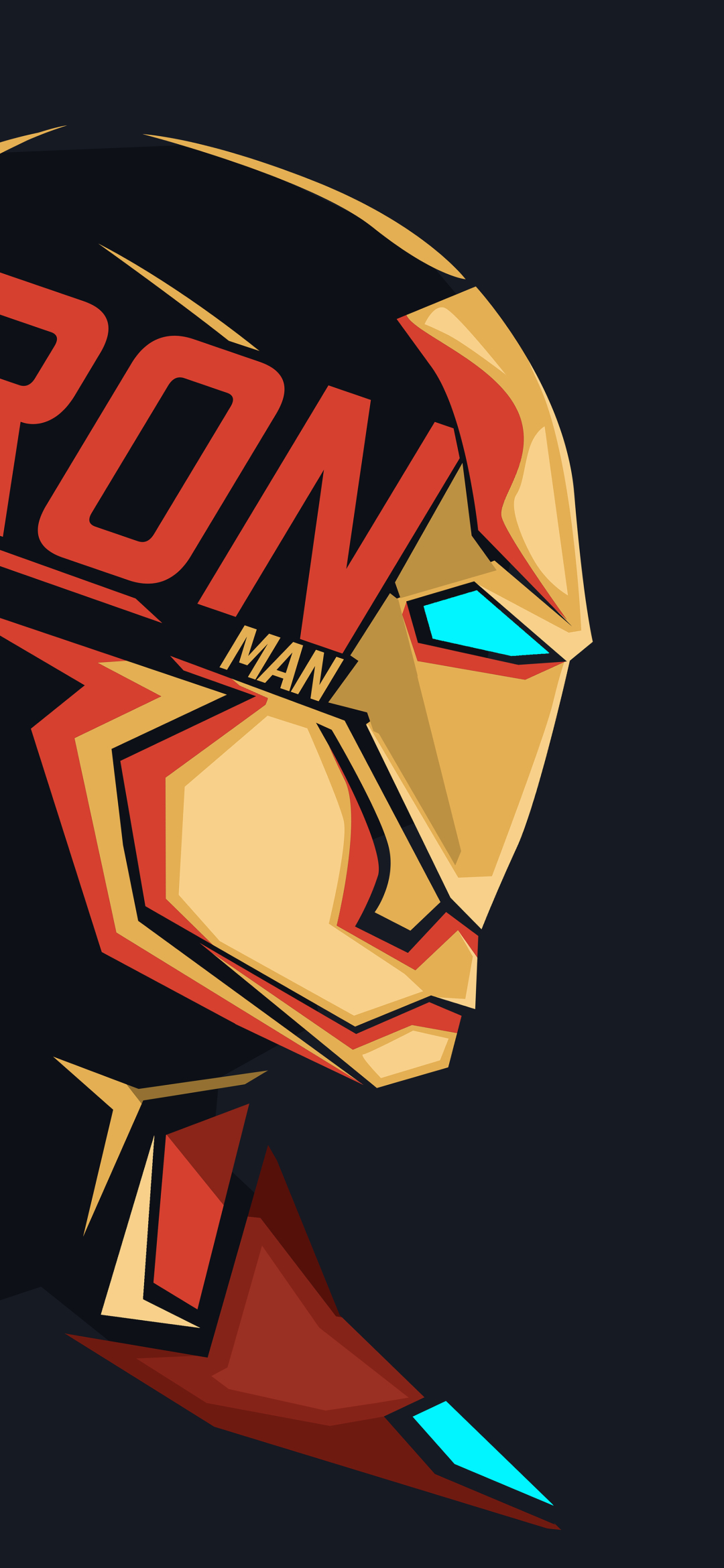 Handy-Wallpaper Iron Man, Comics kostenlos herunterladen.