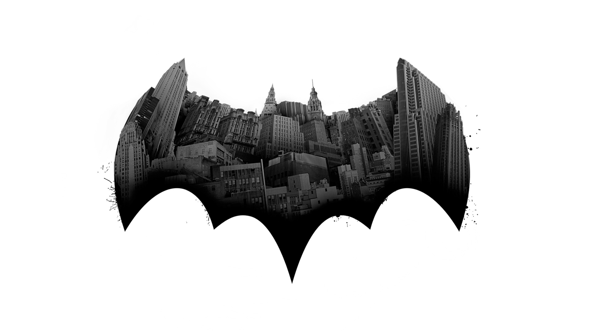 761794 Hintergrundbild herunterladen computerspiele, batman: the telltale series, batman, gotham city, logo - Bildschirmschoner und Bilder kostenlos