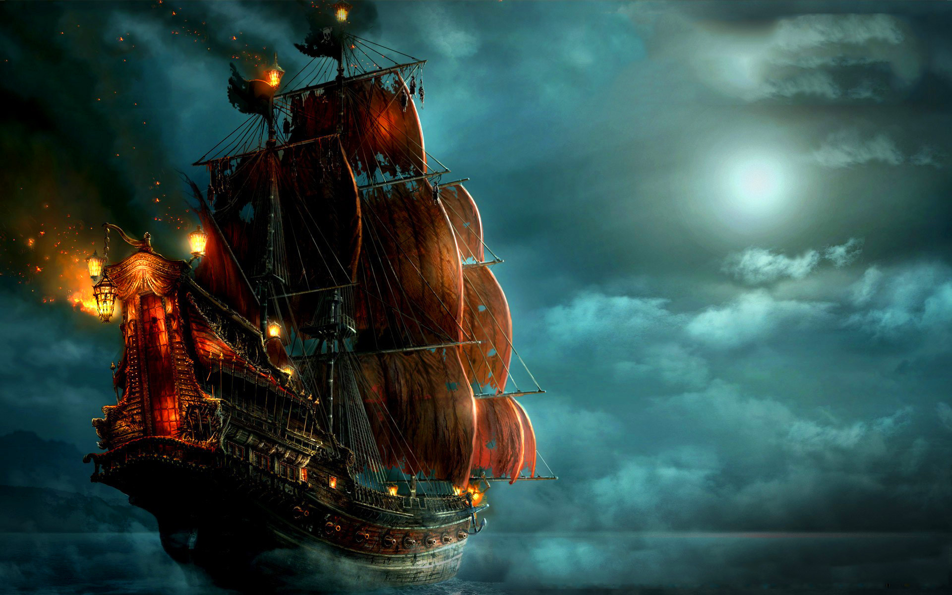 pirates of the caribbean, movie, pirates of the caribbean: on stranger tides, ship