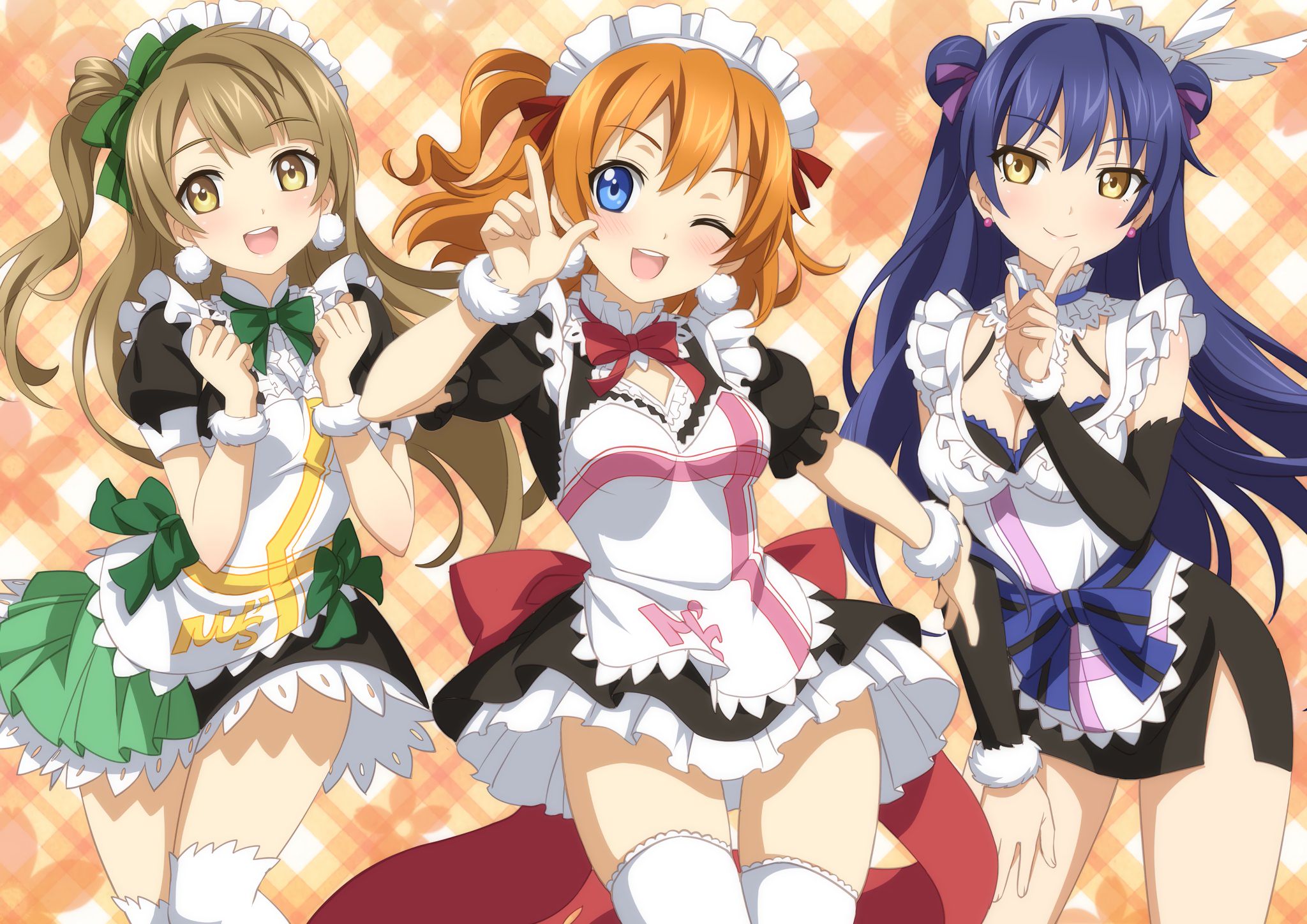 Free download wallpaper Anime, Honoka Kousaka, Kotori Minami, Umi Sonoda, Love Live! on your PC desktop