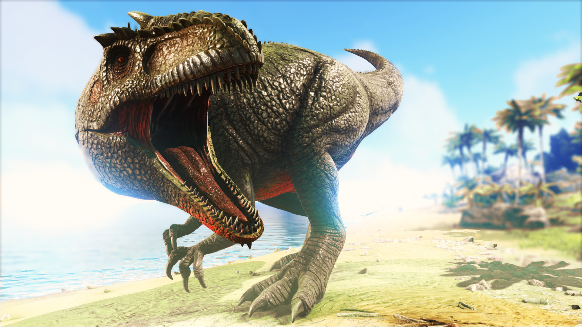 828477 descargar fondo de pantalla ark: survival evolved, videojuego, dinosaurio: protectores de pantalla e imágenes gratis
