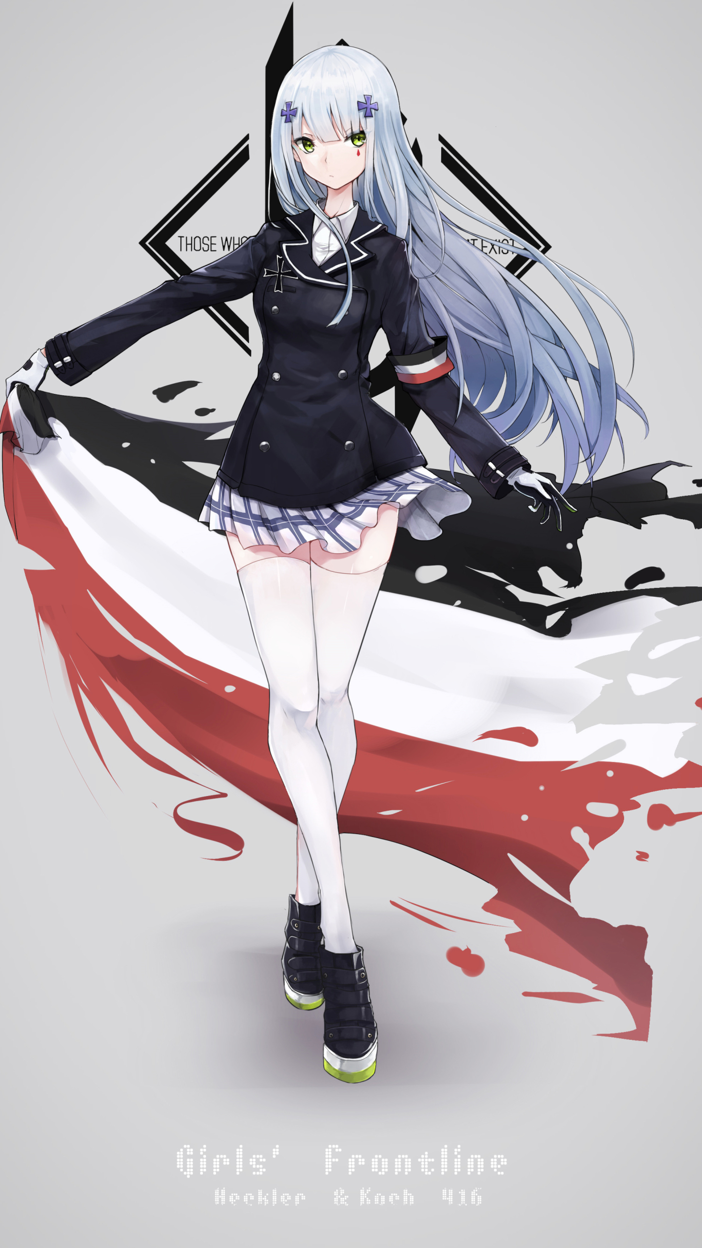 Download mobile wallpaper Video Game, Girls Frontline, Hk416 (Girls Frontline) for free.