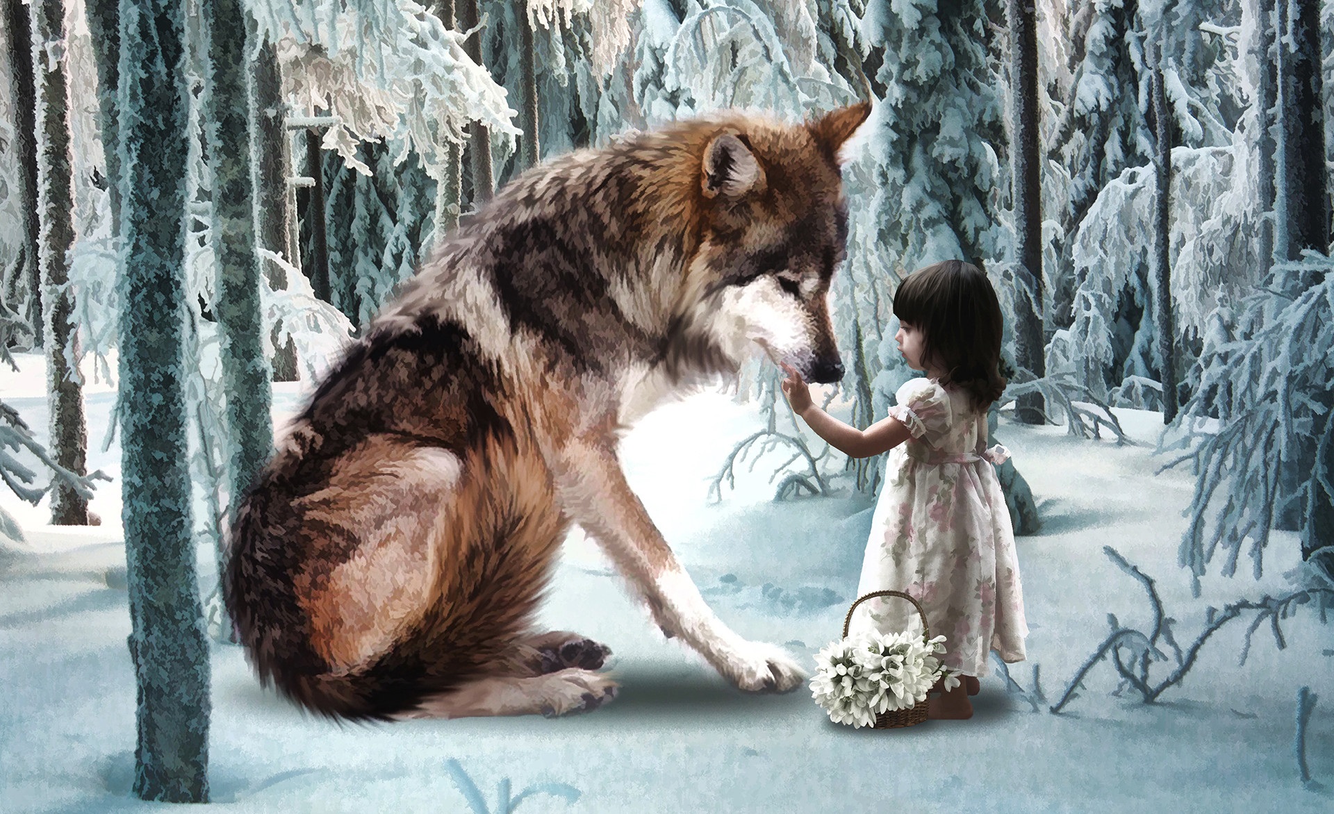 Free download wallpaper Fantasy, Wolf, Fantasy Animals on your PC desktop