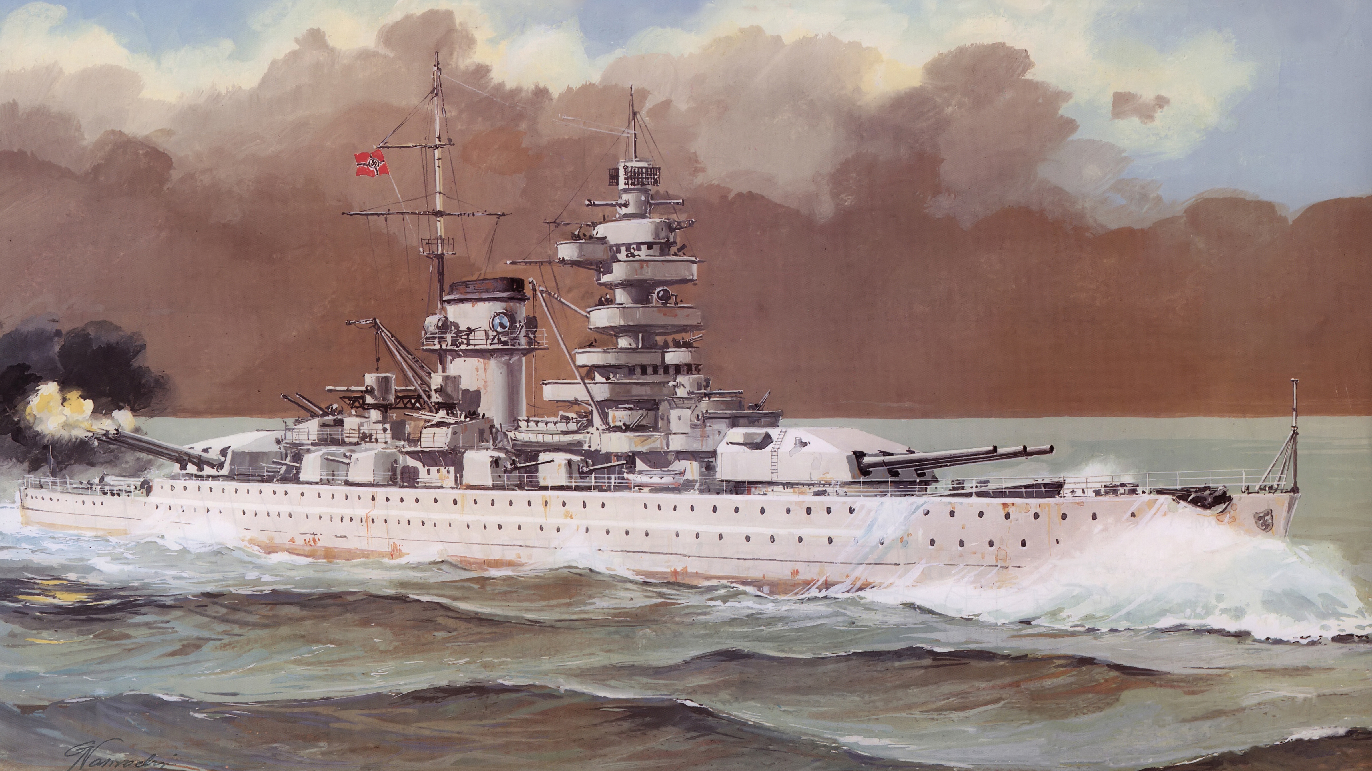 military, german navy, cruiser, german cruiser admiral scheer, warship, warships
