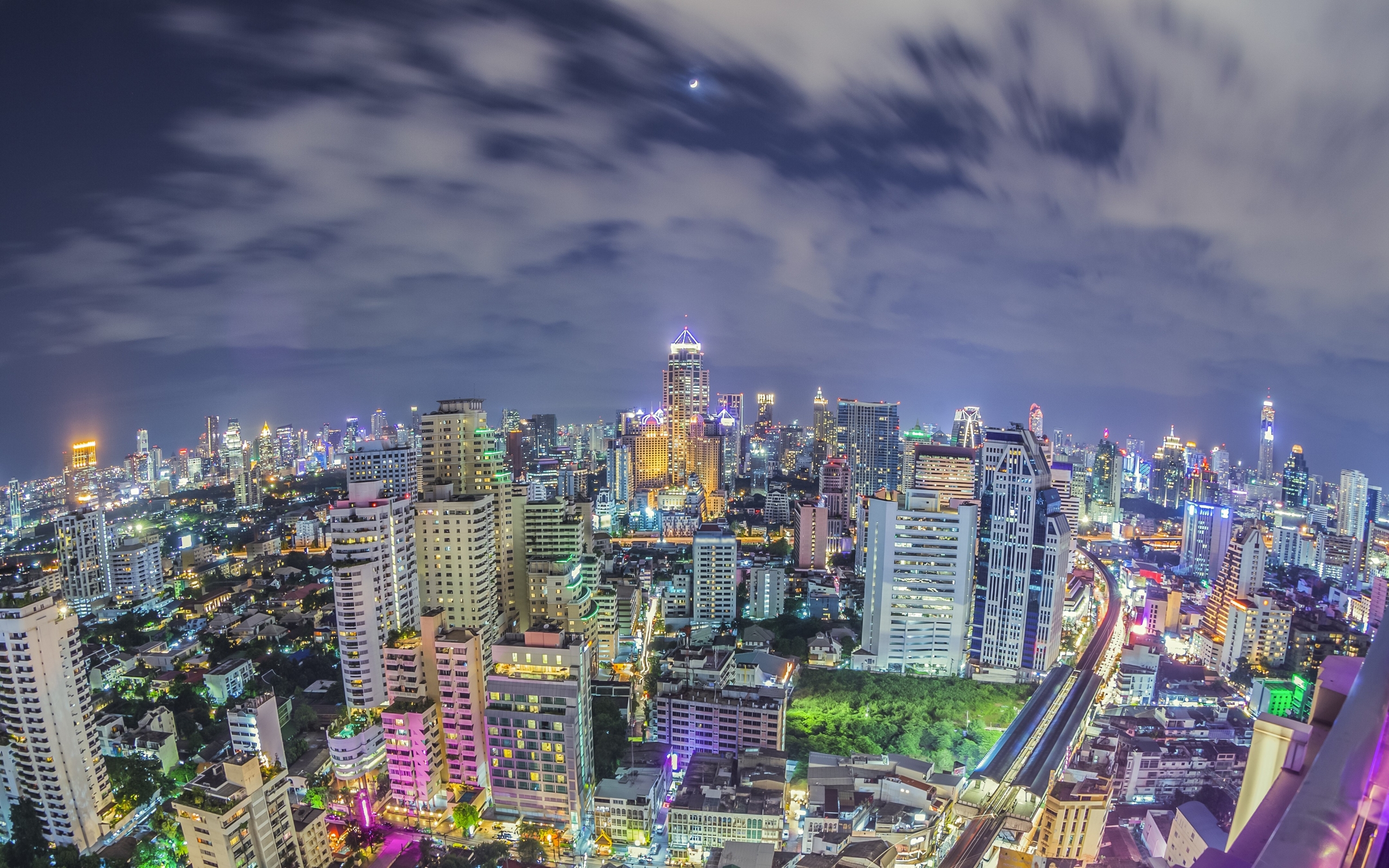 Скачать обои бесплатно Города, Город, Бангкок, Сделано Человеком картинка на рабочий стол ПК