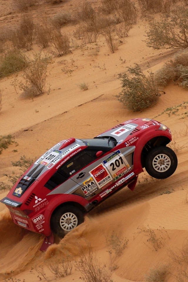 Handy-Wallpaper Sport, Rallye Dakar kostenlos herunterladen.