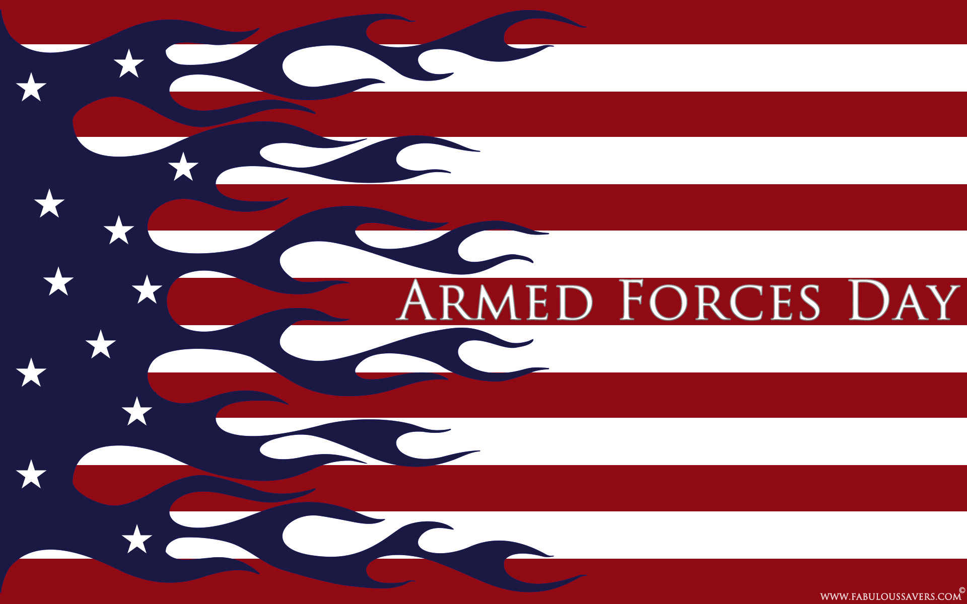 Armed Forces Usa America Flag 1080p
