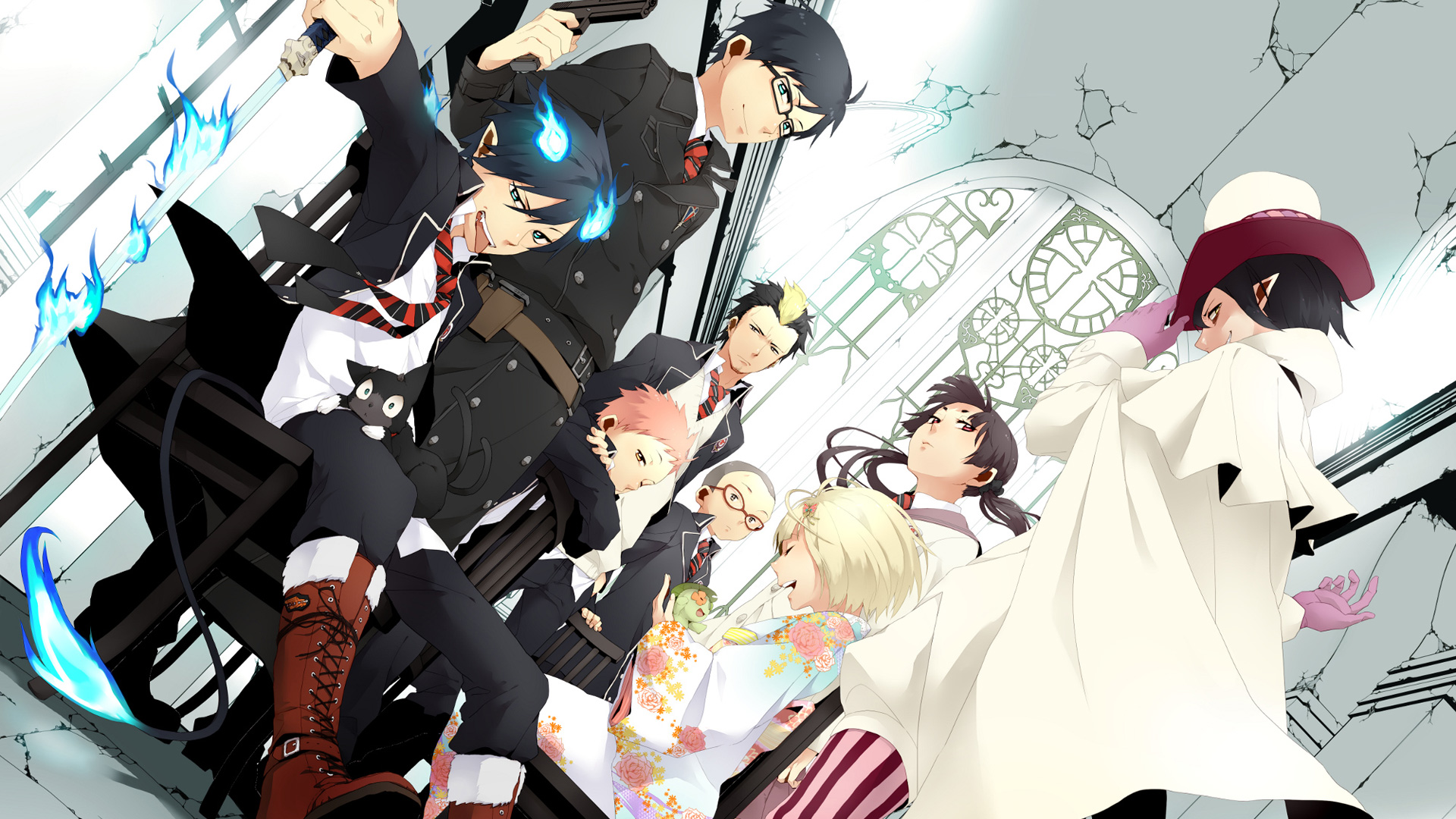 Free download wallpaper Anime, Blue Exorcist on your PC desktop