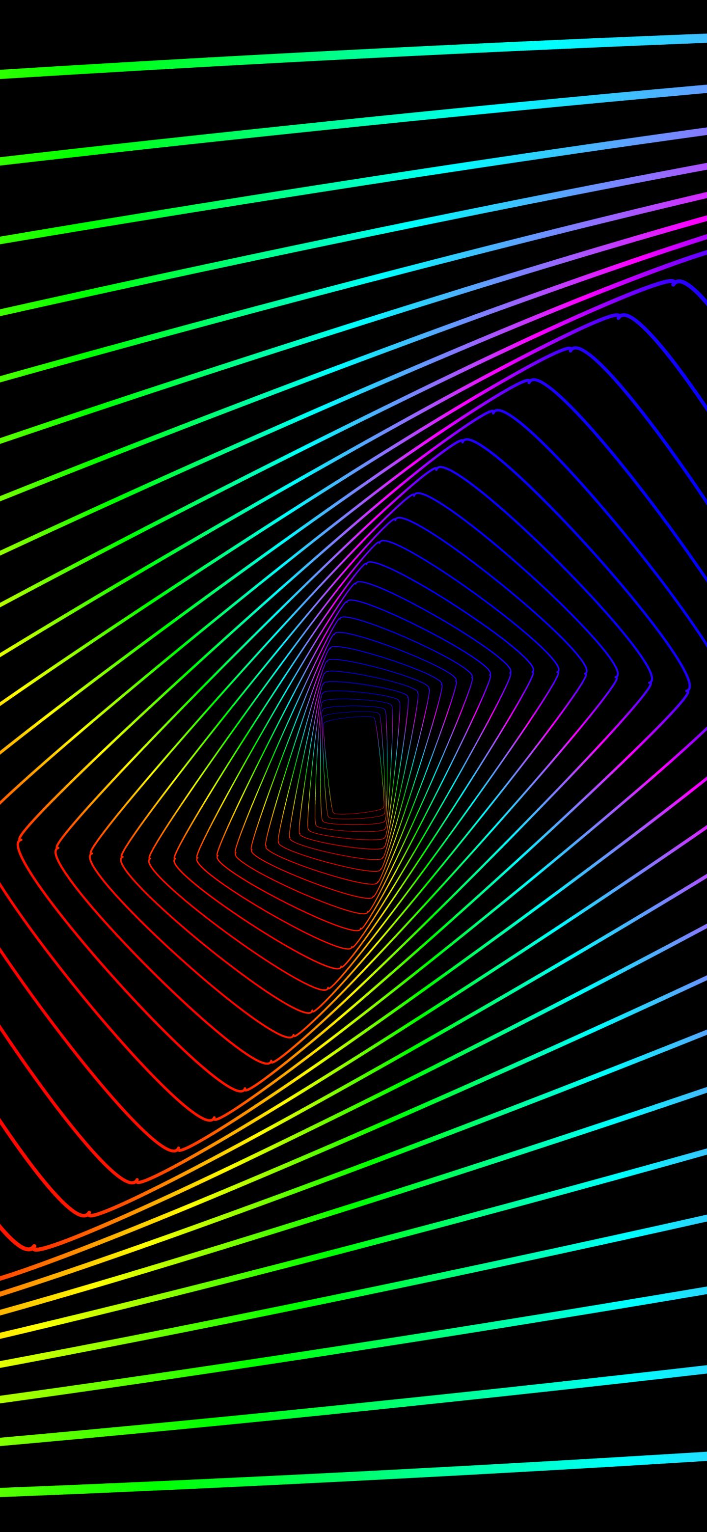 Download mobile wallpaper Abstract, Lines, Colors, Gradient for free.