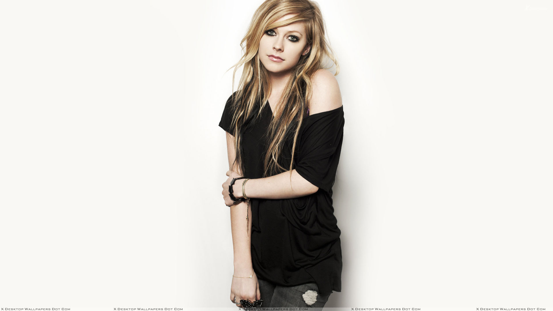 Free download wallpaper Music, Avril Lavigne, Blonde on your PC desktop
